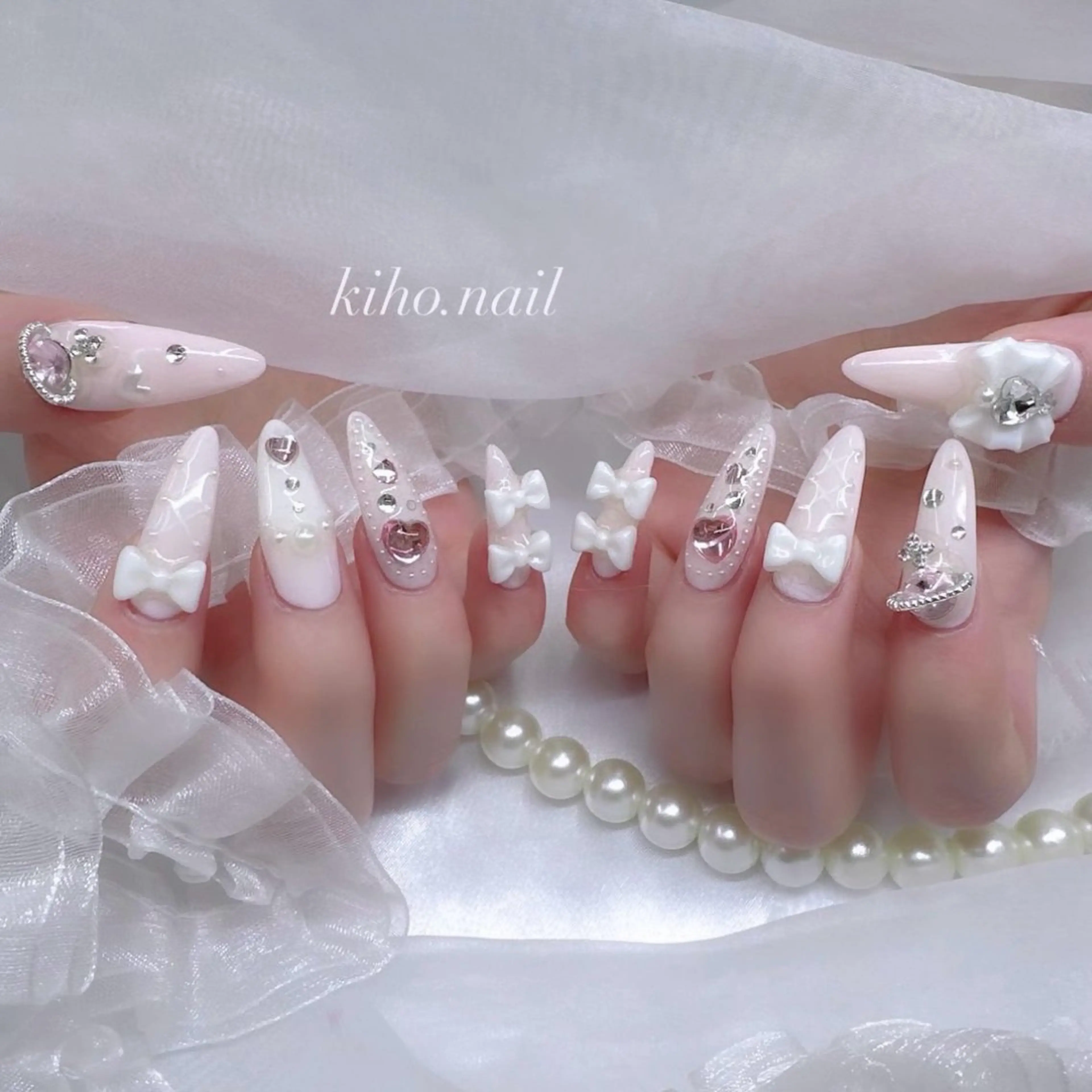 ネイル 持ち込み ハンドネイル KIHO 【深夜ネイル】のネイルデザイン