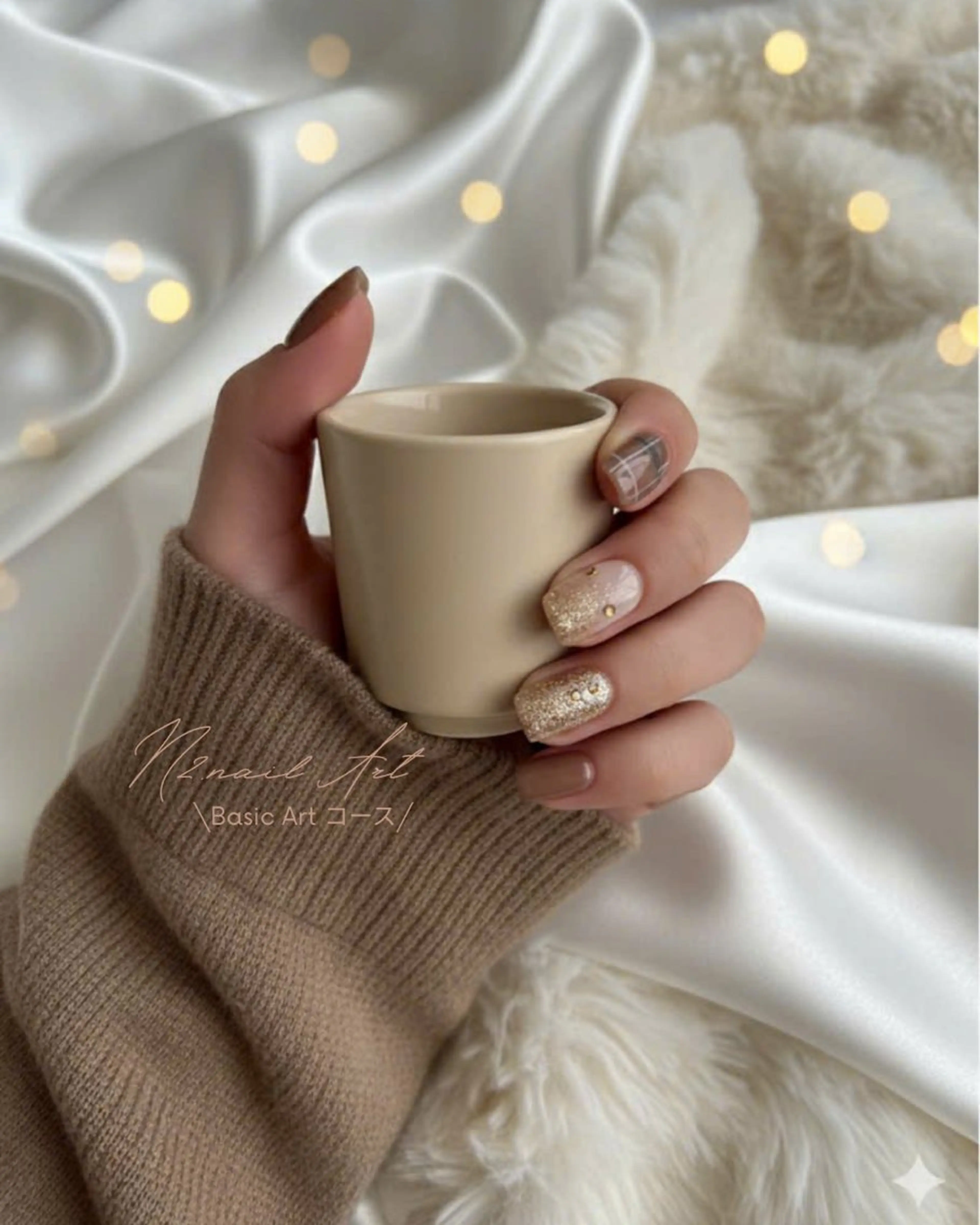 セミロング ハンドネイル N2.nail所属・N2 nailのネイルデザイン