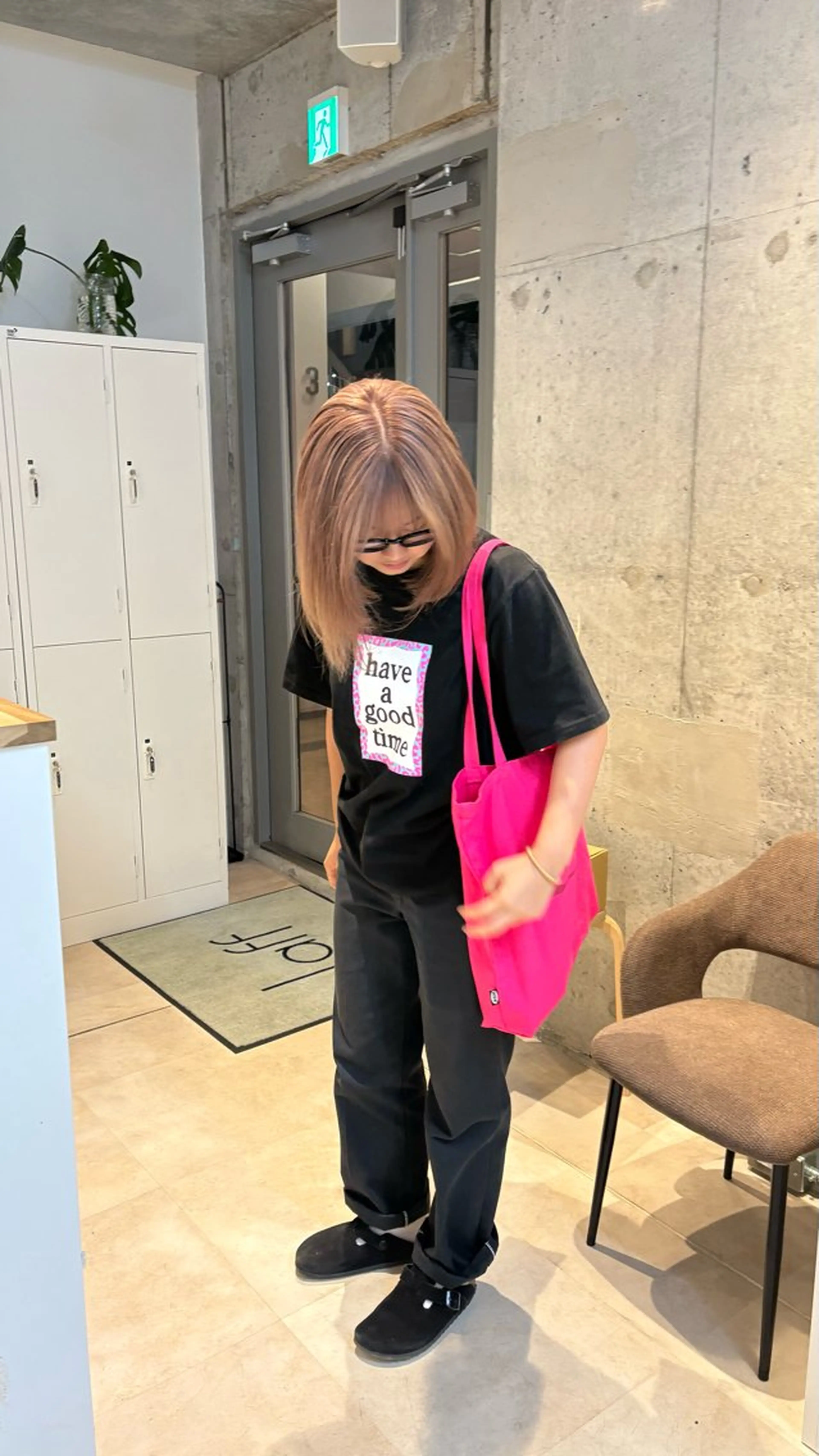 ミディアム ヘアカラー soma amiのヘアスタイル