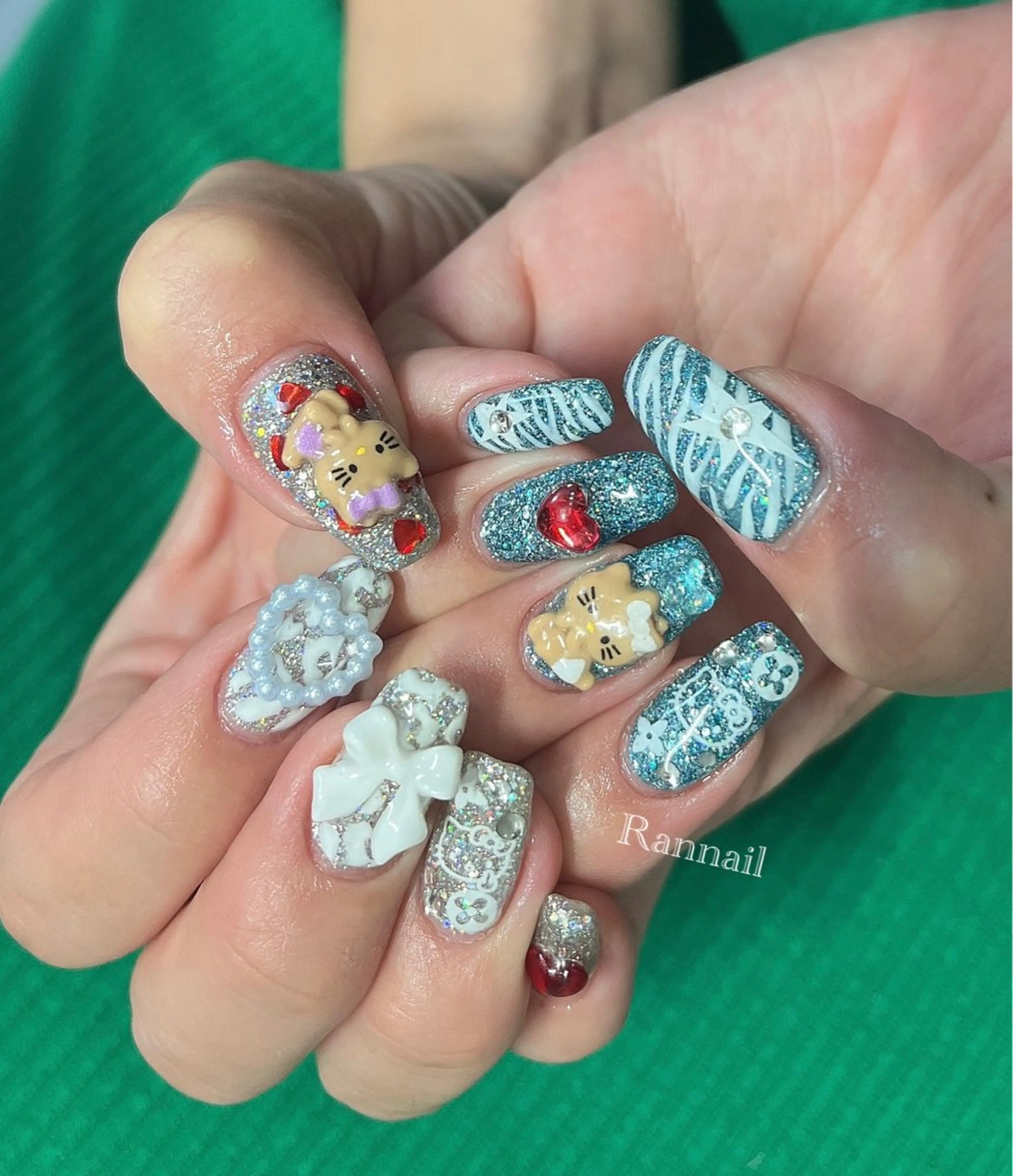 ネイル 夏ネイル Ran  nail所属・Ran Nailのネイルデザイン