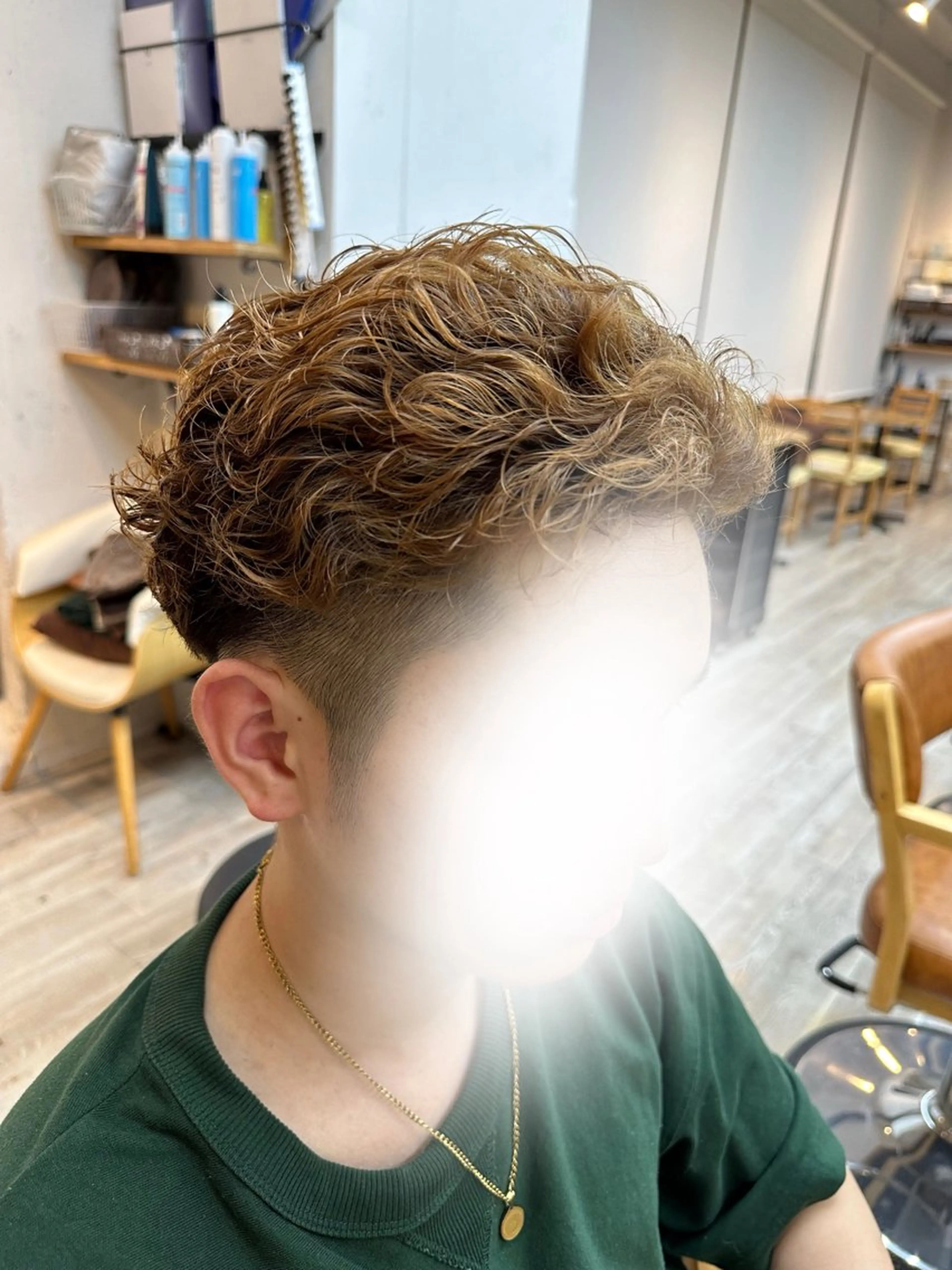 メンズ メンズパーマ 三留玲愛 /似合わせカット/のヘアスタイル