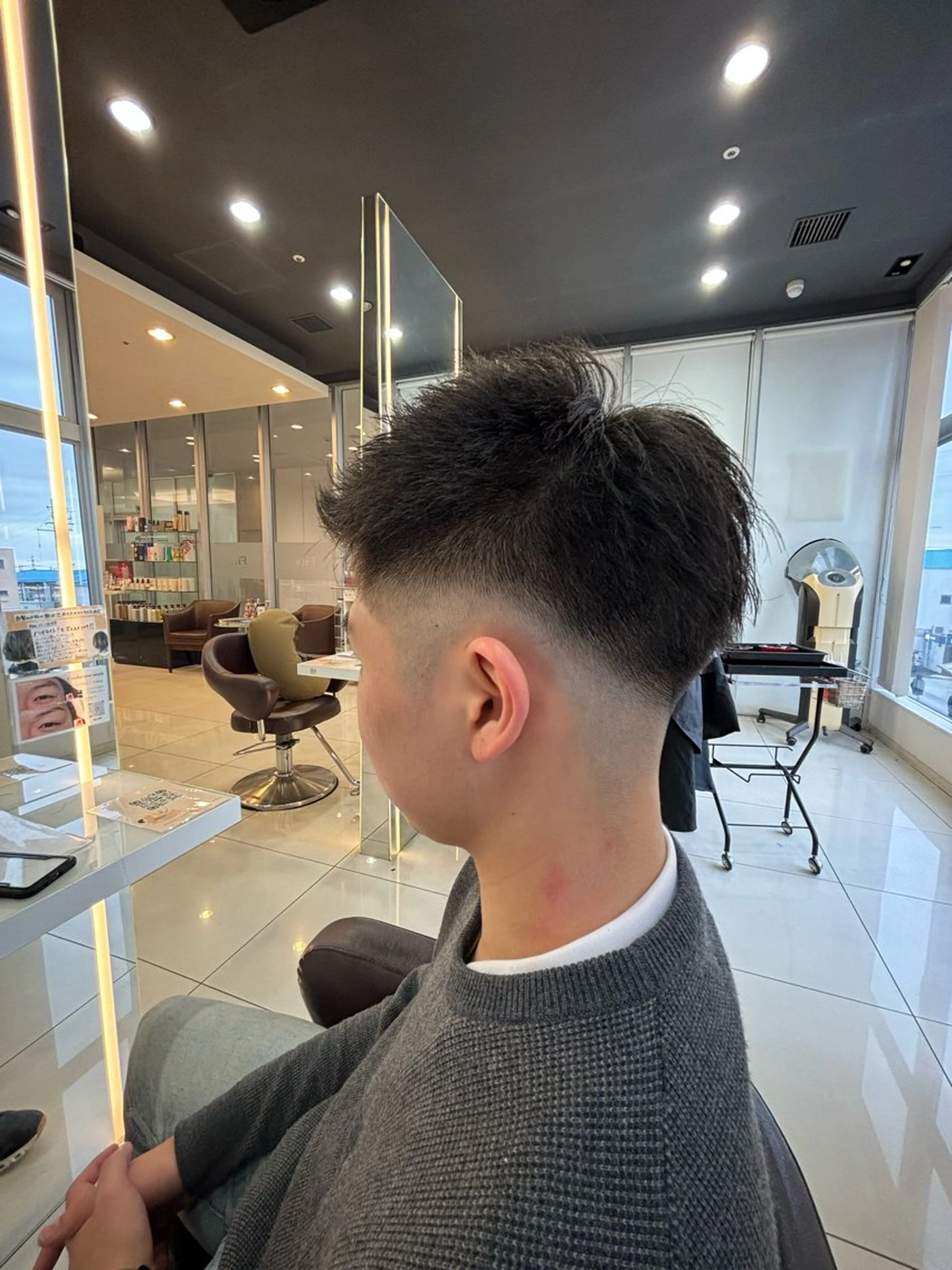 ショート メンズ フェードカット カット メンズトレンドヘア◎ ／冨田大輝のヘアスタイル