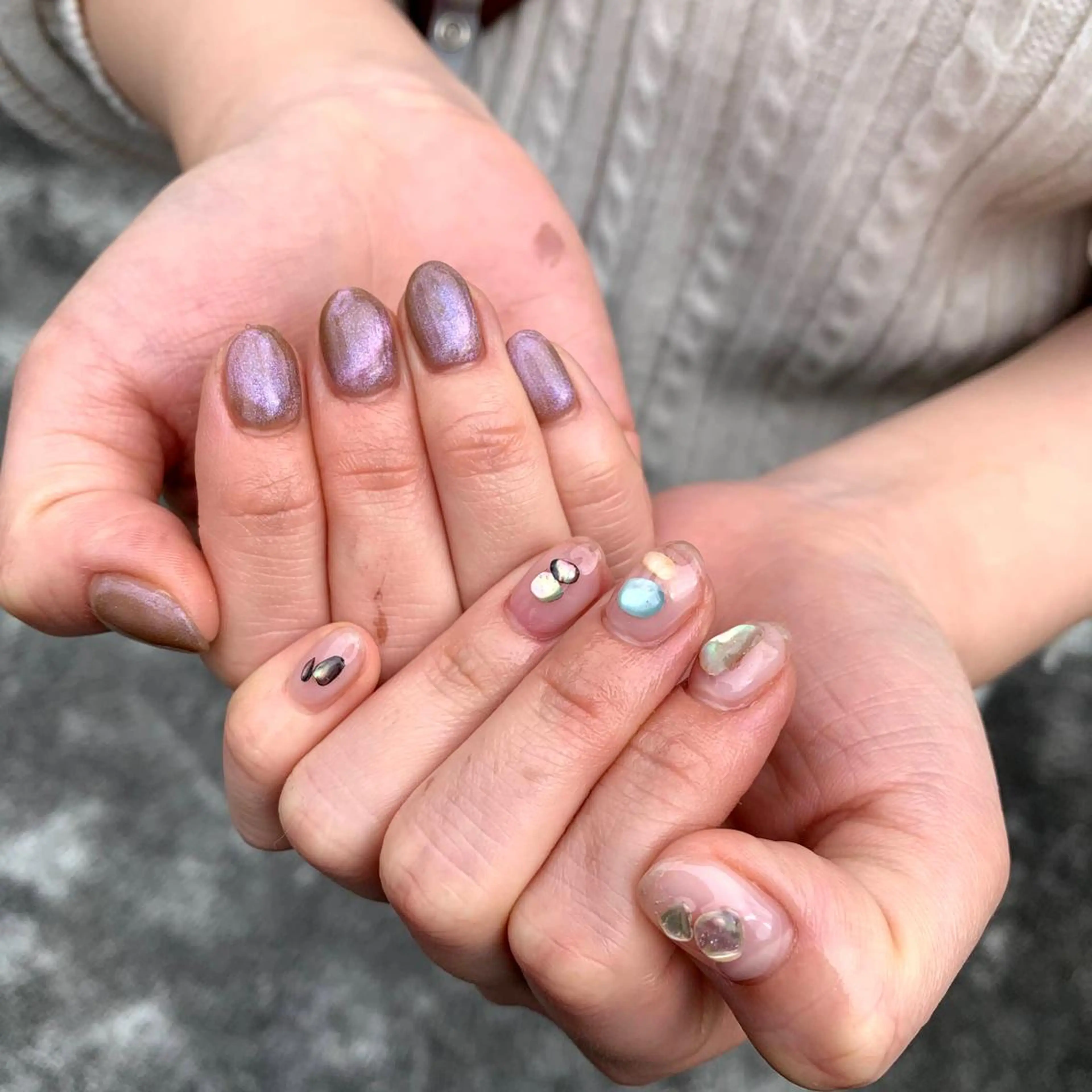 ネイル ハンドネイル HAIR & FACE EDGE（エッジ）所属・kiki ._.nailのマツエク・マツパデザイン