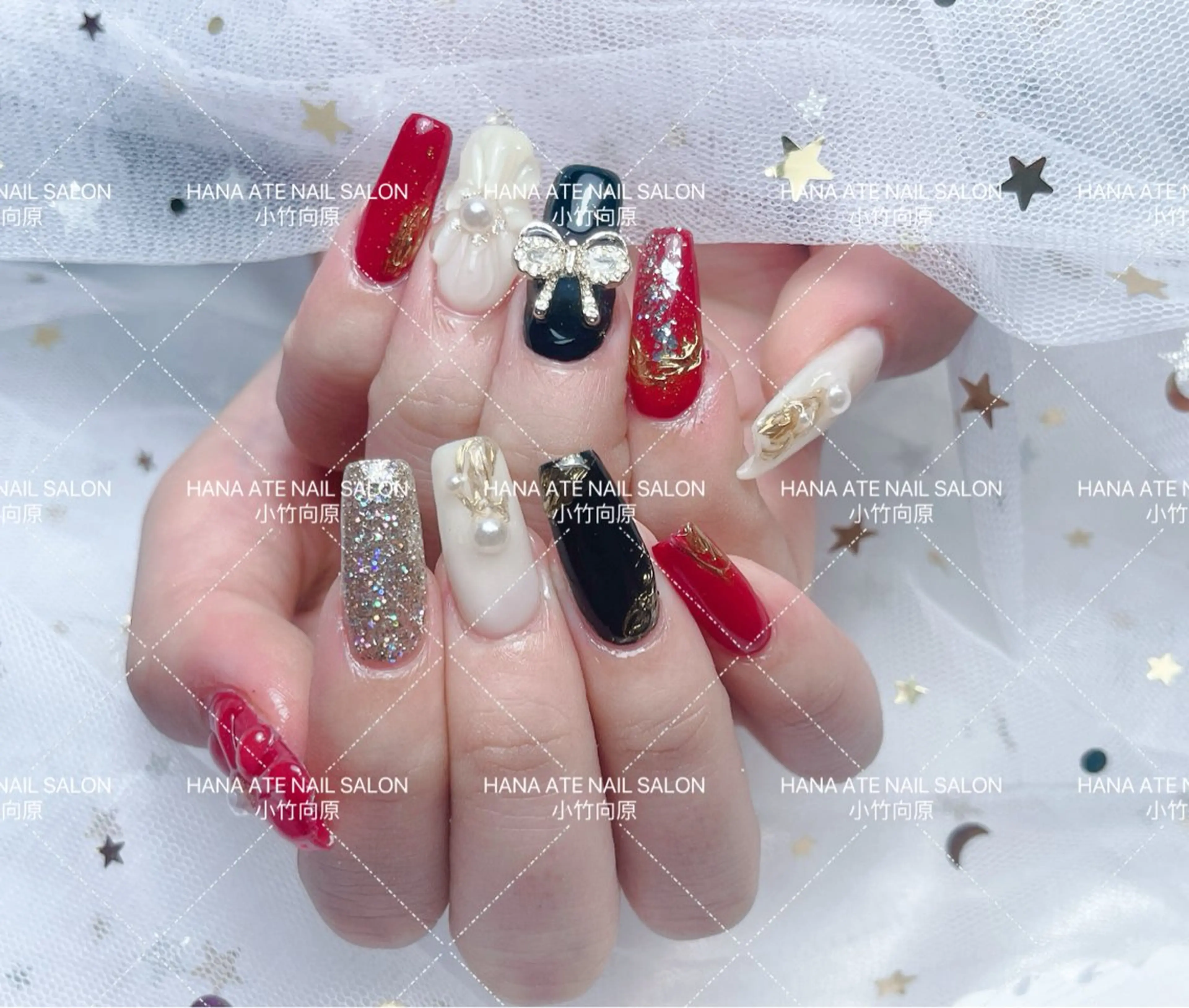 ネイル ハンドネイル HANA ART NAIL SALONのネイルデザイン