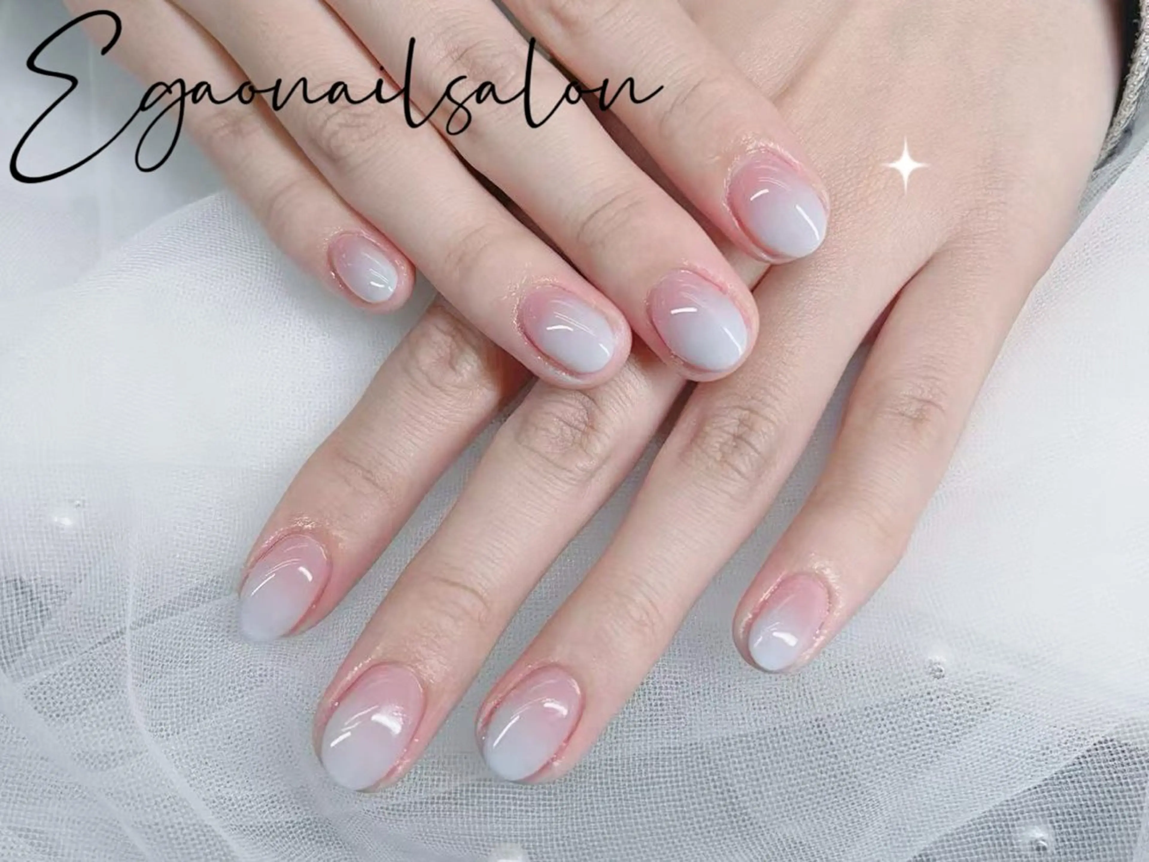 ネイル アートネイル フットネイル フレンチネイル ジェルネイル グラデーション ハンドネイル Egao Nail Salonのネイルデザイン
