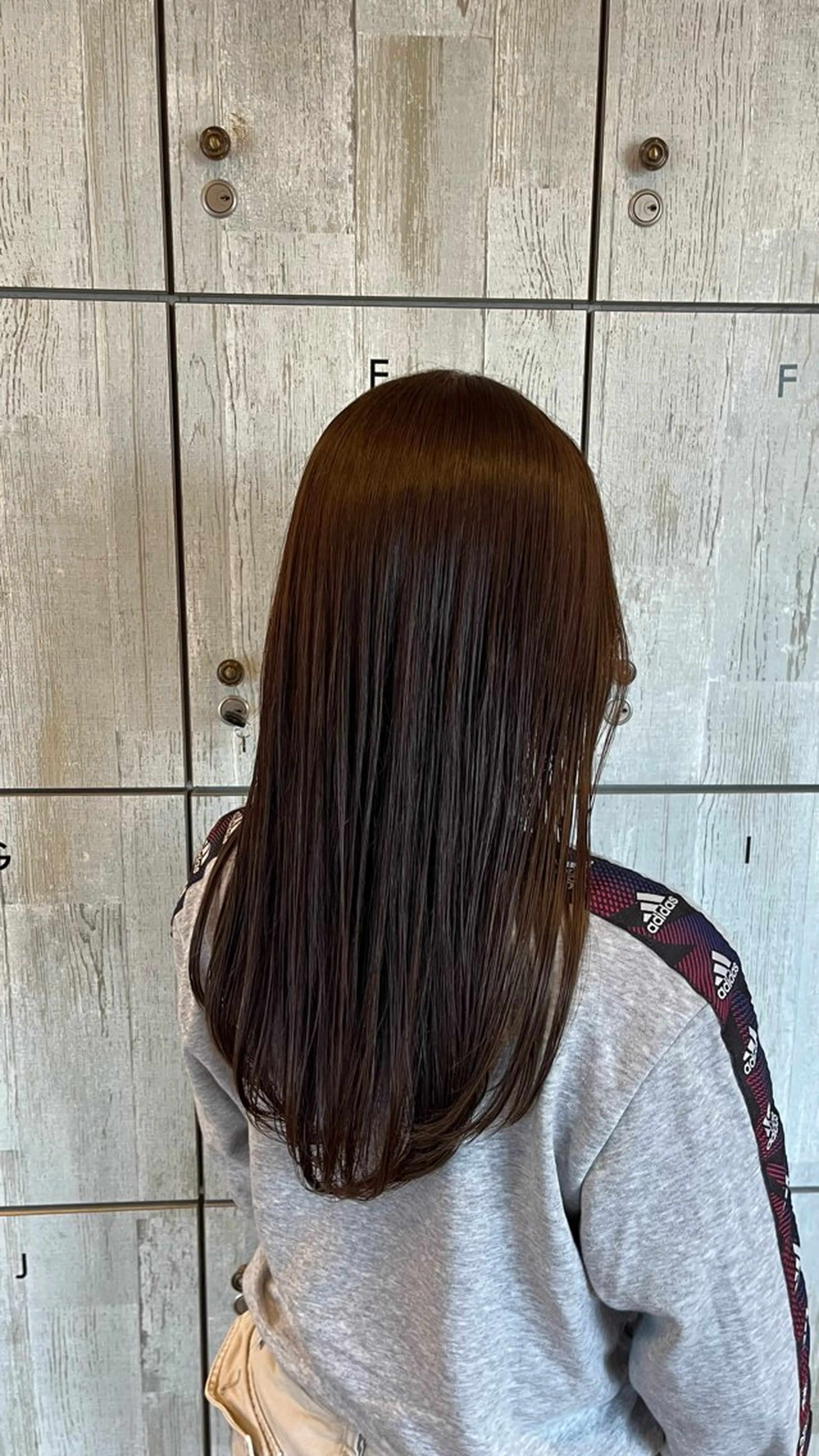 ロング 髪質改善 レイヤーカット ロング トリートメント カット ヘアカラー トリートメント 透明感カラー/ くびれヘア🌸ユウユのヘアスタイル