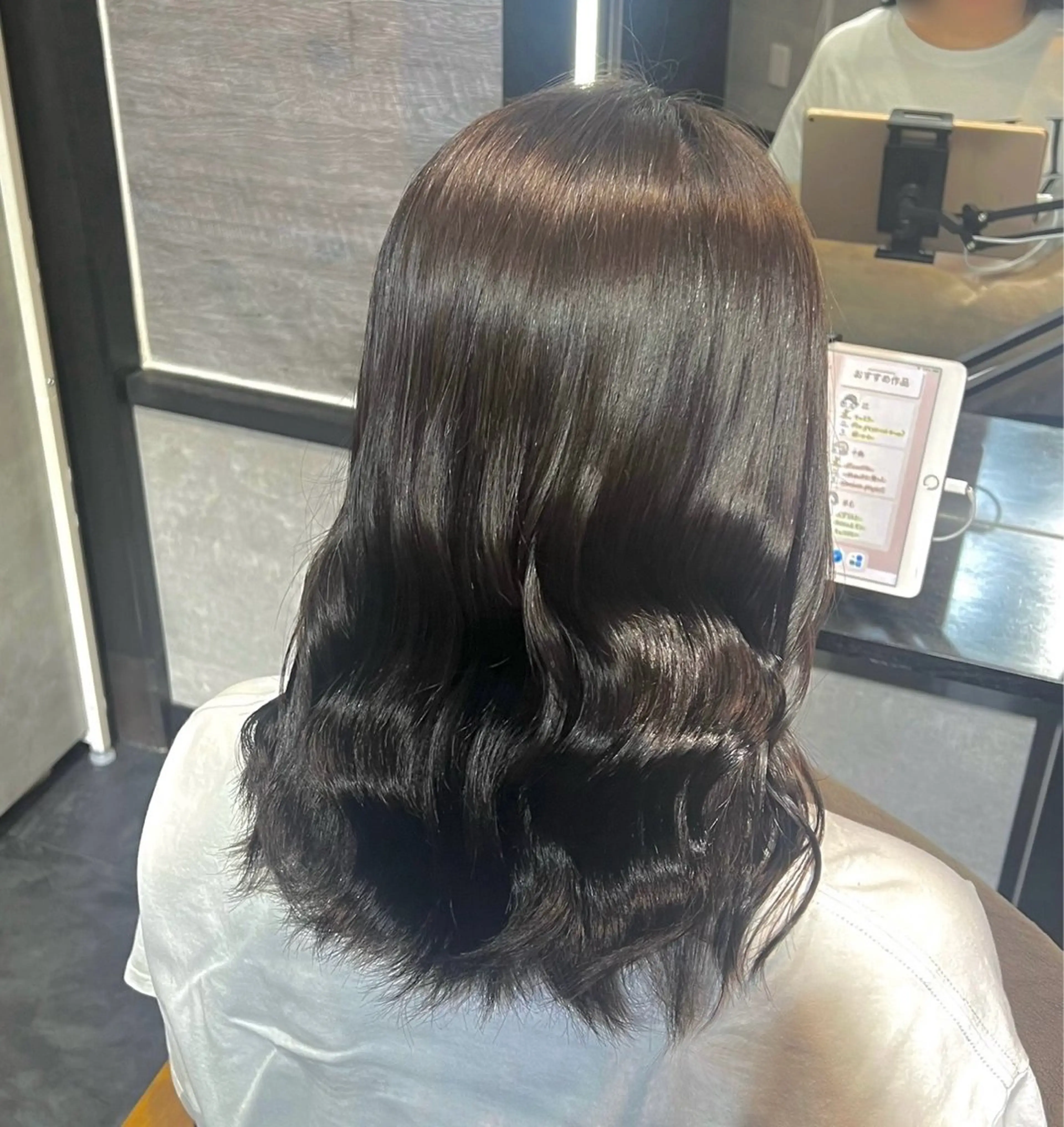 カラー ベージュカラー オリーブベージュ AmiDA所属・AmiDA 常光のヘアスタイル