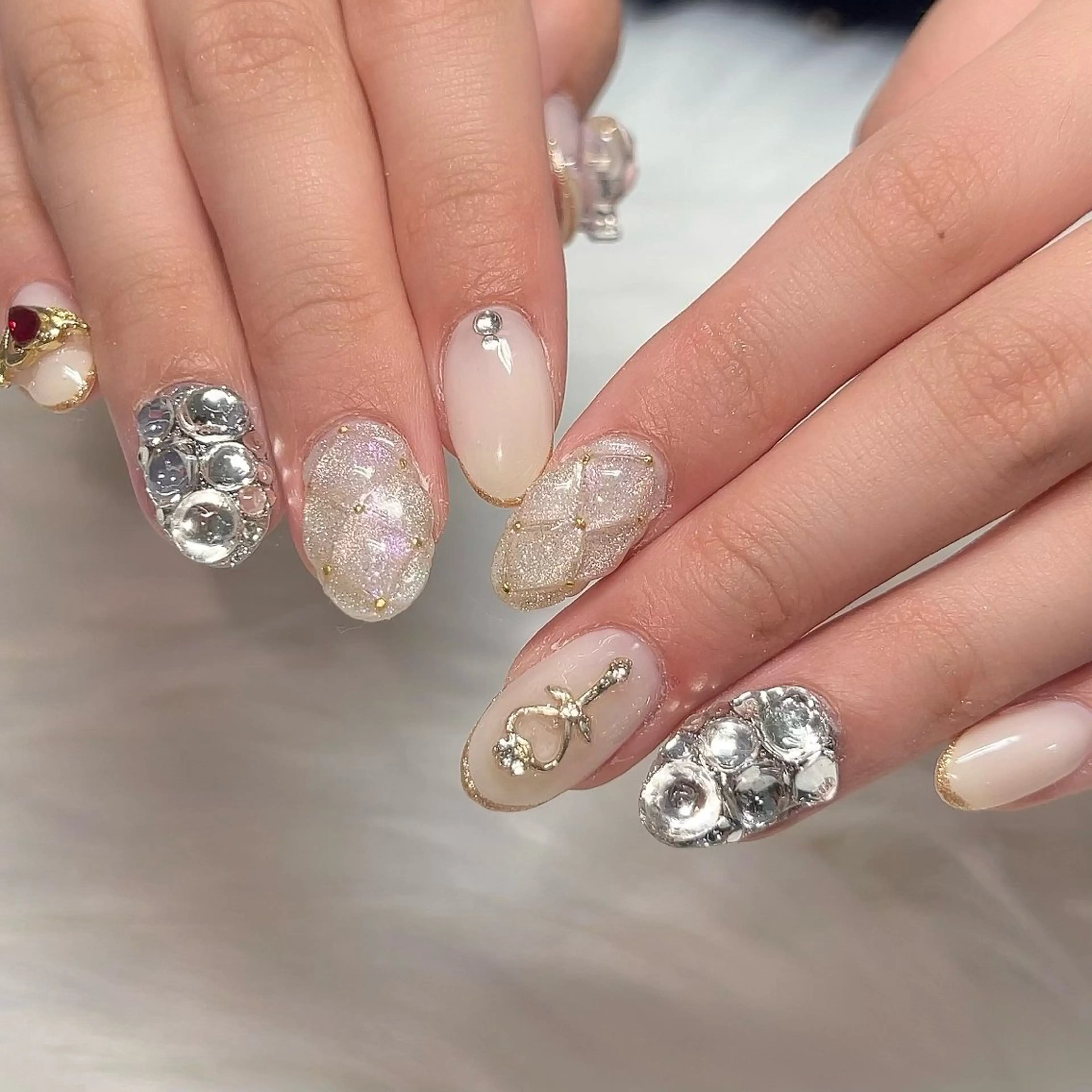 ネイル ハンドネイル 【Yappy🌈】 💖P-tanaのネイルデザイン