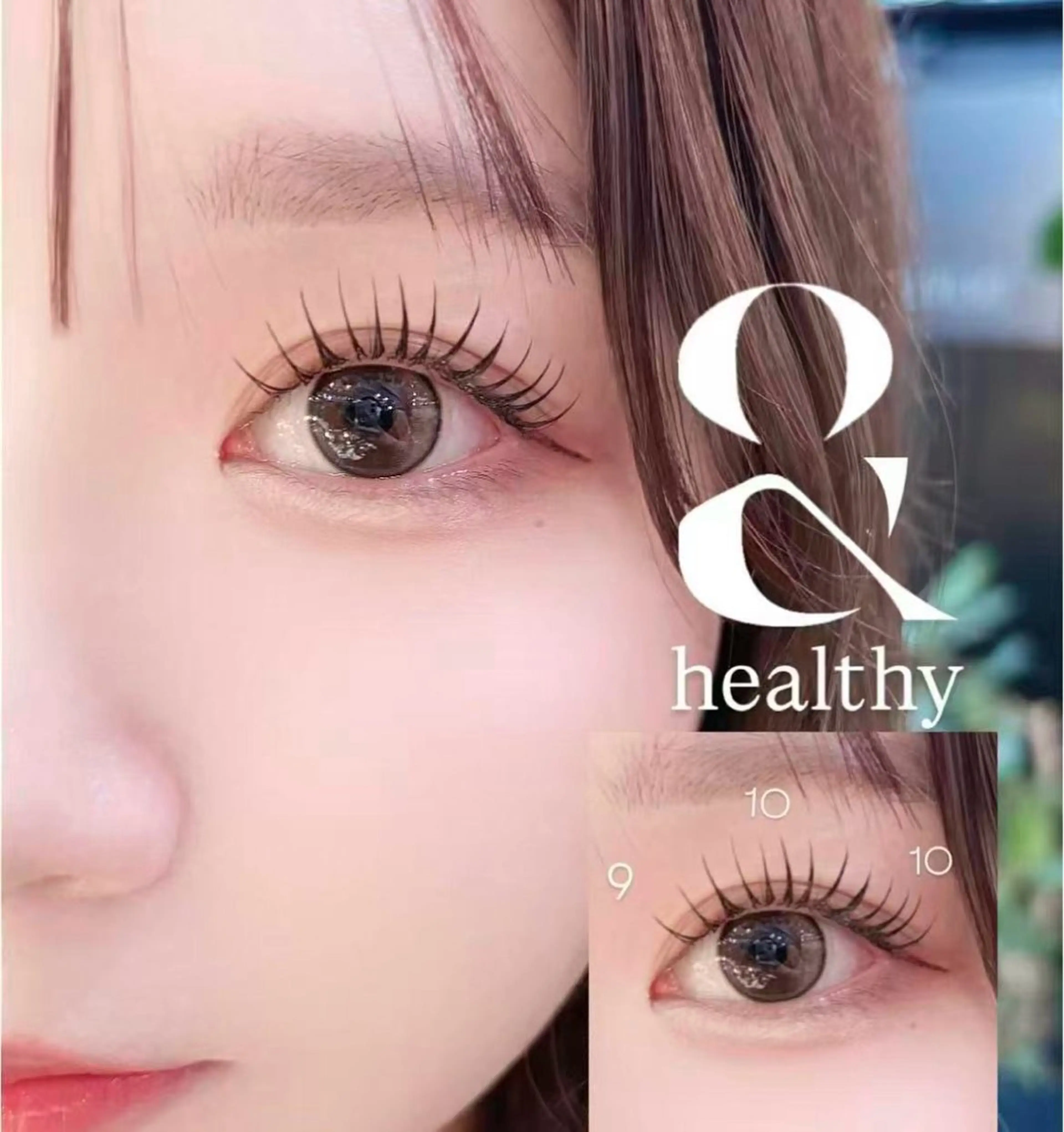 ★12025年最新技術★【&healthyアンドヘルシー】まつげパーマ+マツエク 100本★の写真