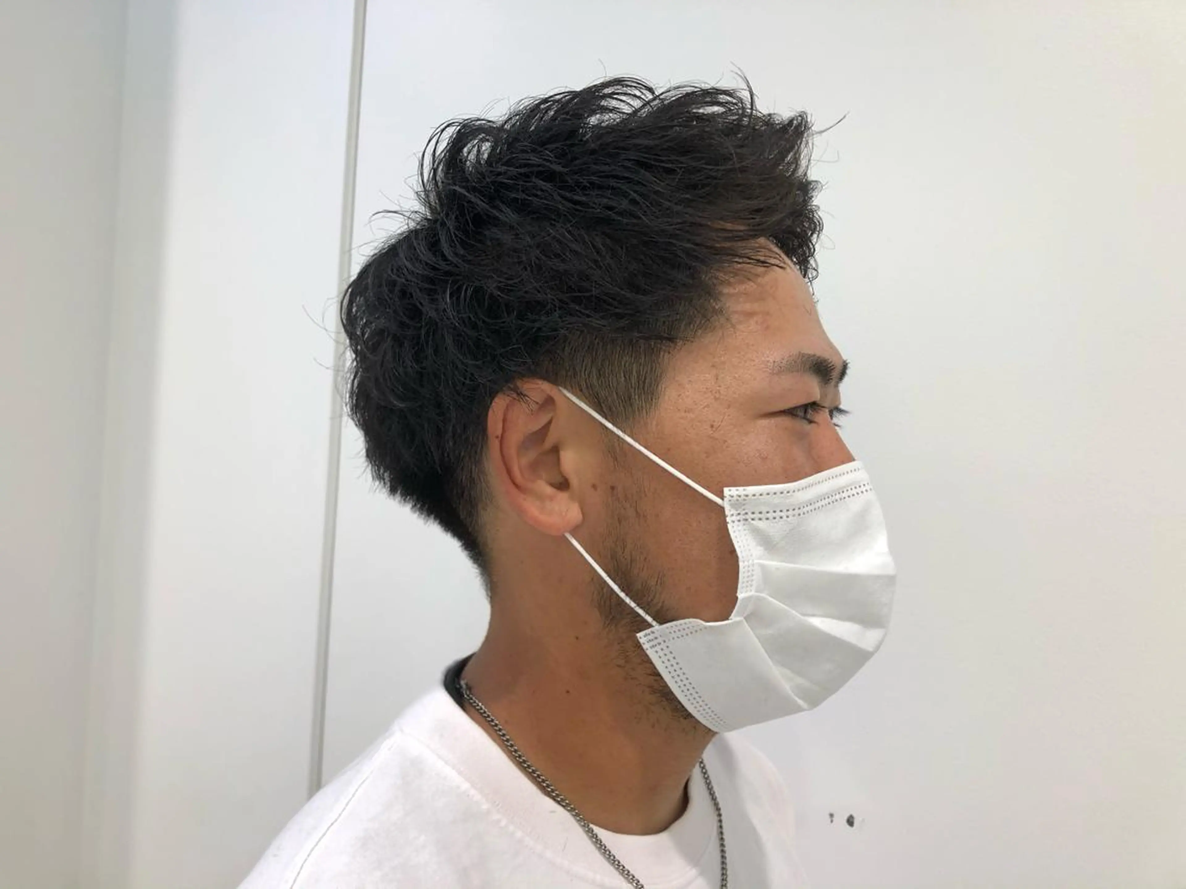 パーマ メンズ BABY 艶髪暗髪ヘア💖達人のヘアスタイル