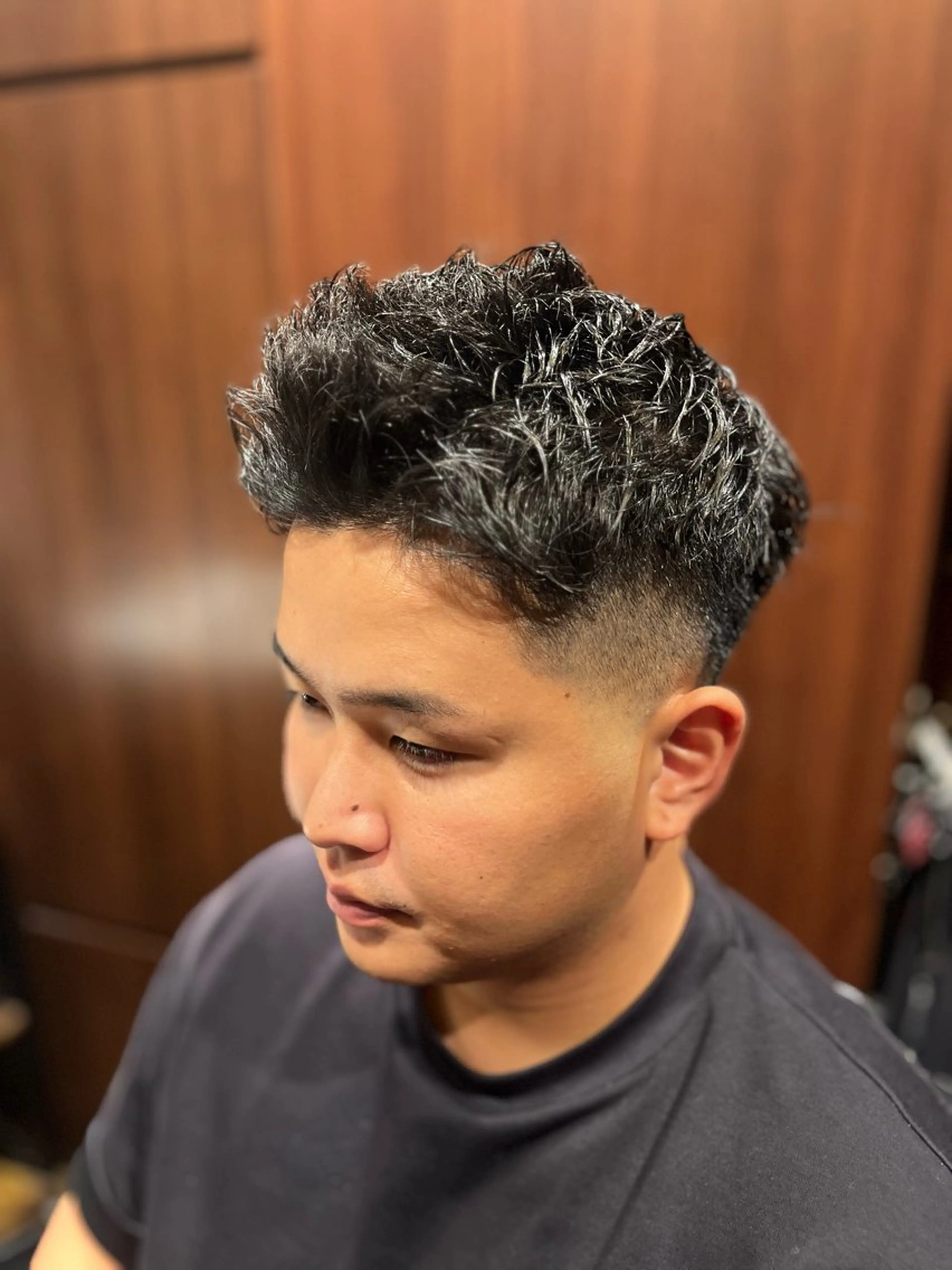 ショート メンズ ショートヘア ヒロ銀座ヘアーサロン六本木店所属・宮崎 陽樹のヘアスタイル