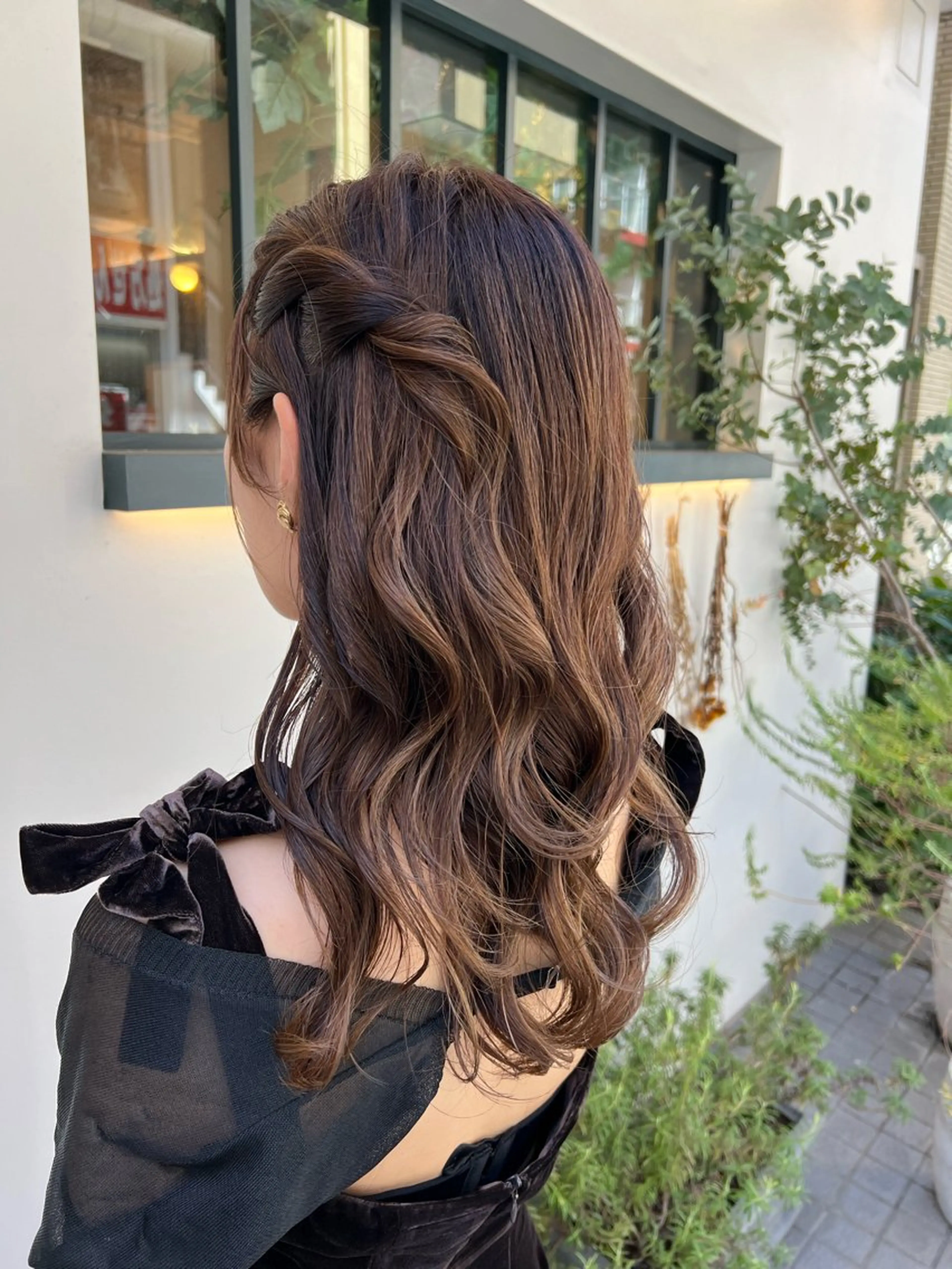 ロング 美容室moon所属・くびれるボブ🤍 松本安奈のヘアスタイル