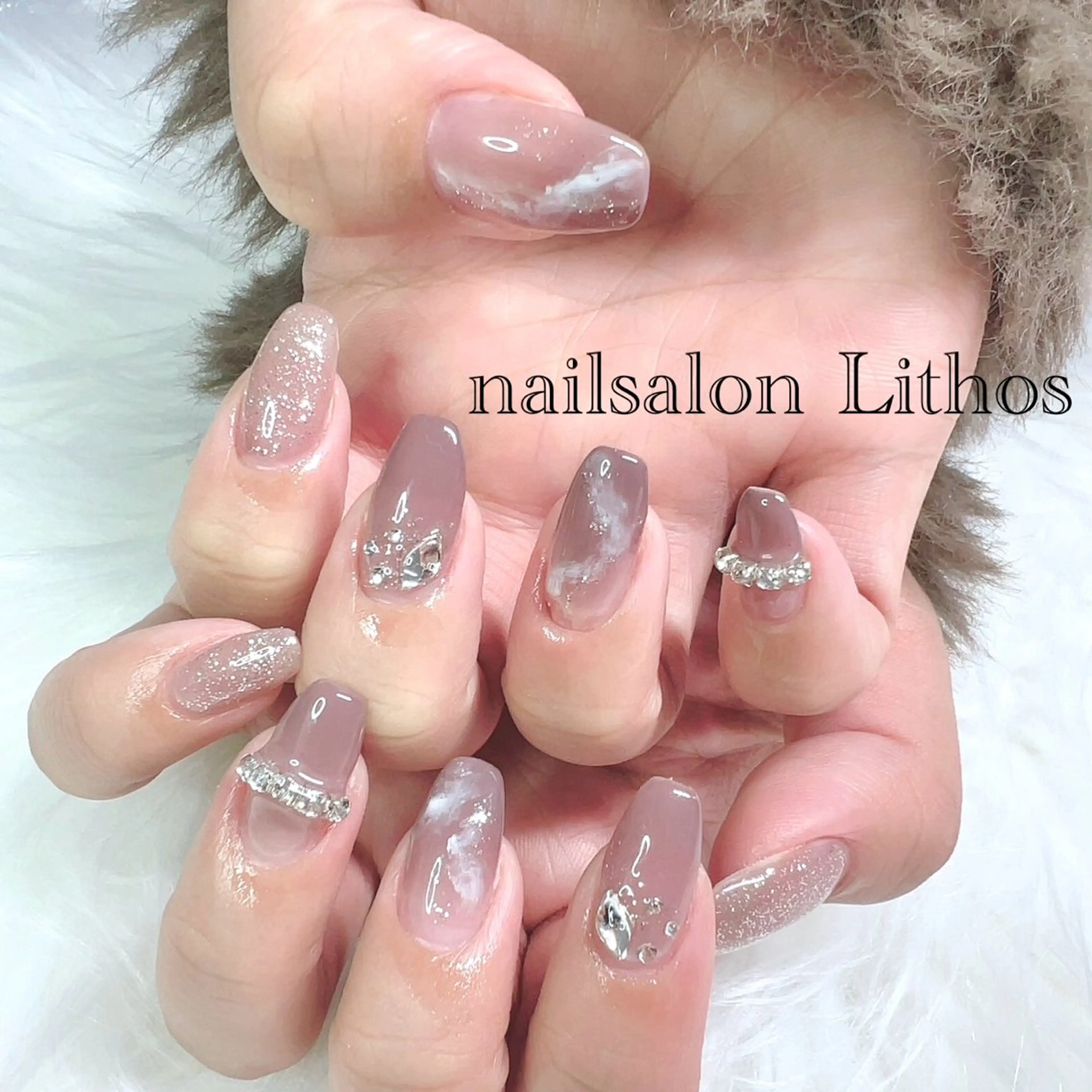 ネイル ハンドネイル nailsalon Lithos所属・nailsalon Recontreのネイルデザイン