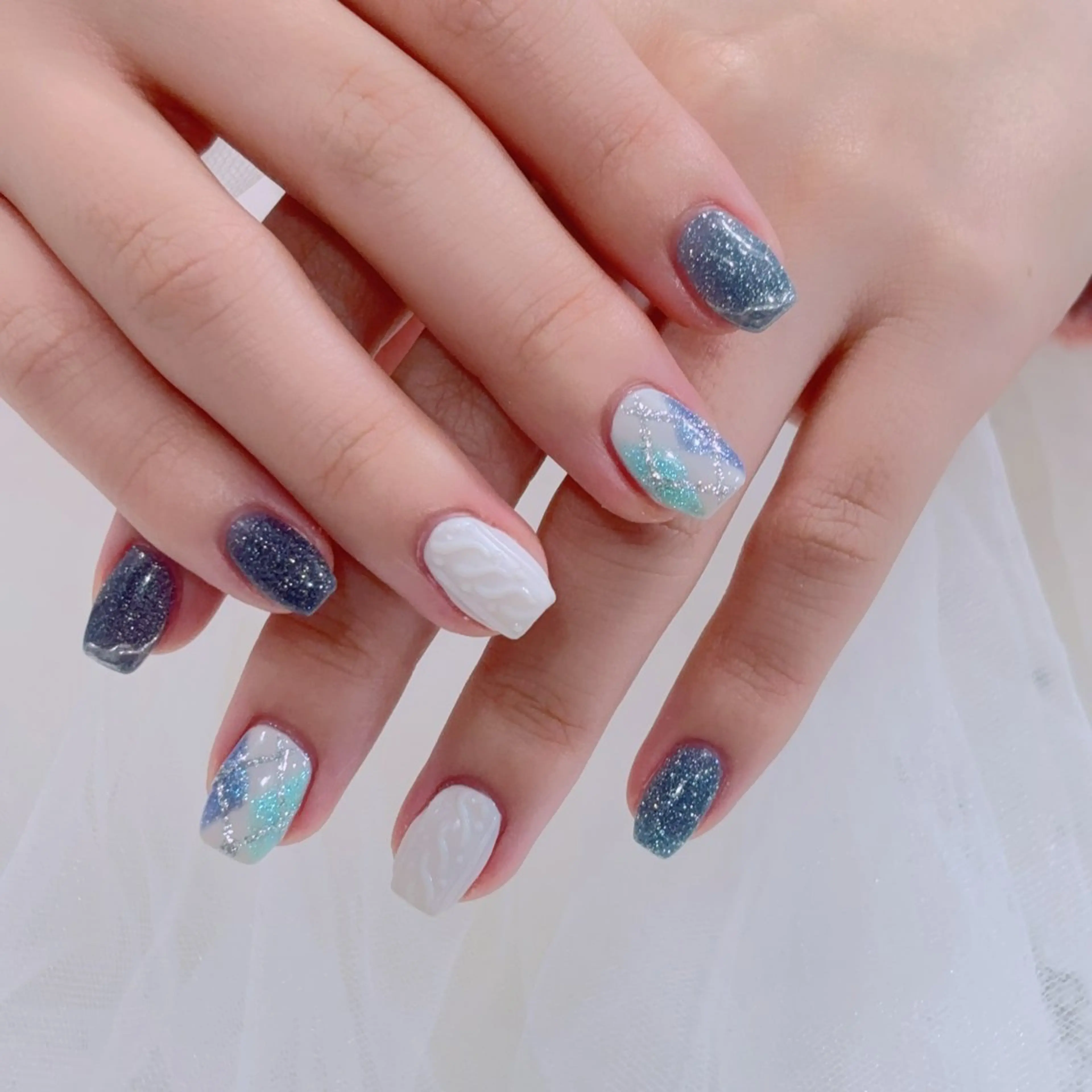 ネイル フラッシュネイル ハンドネイル ハンドケア Riona 🌸上野のネイルデザイン