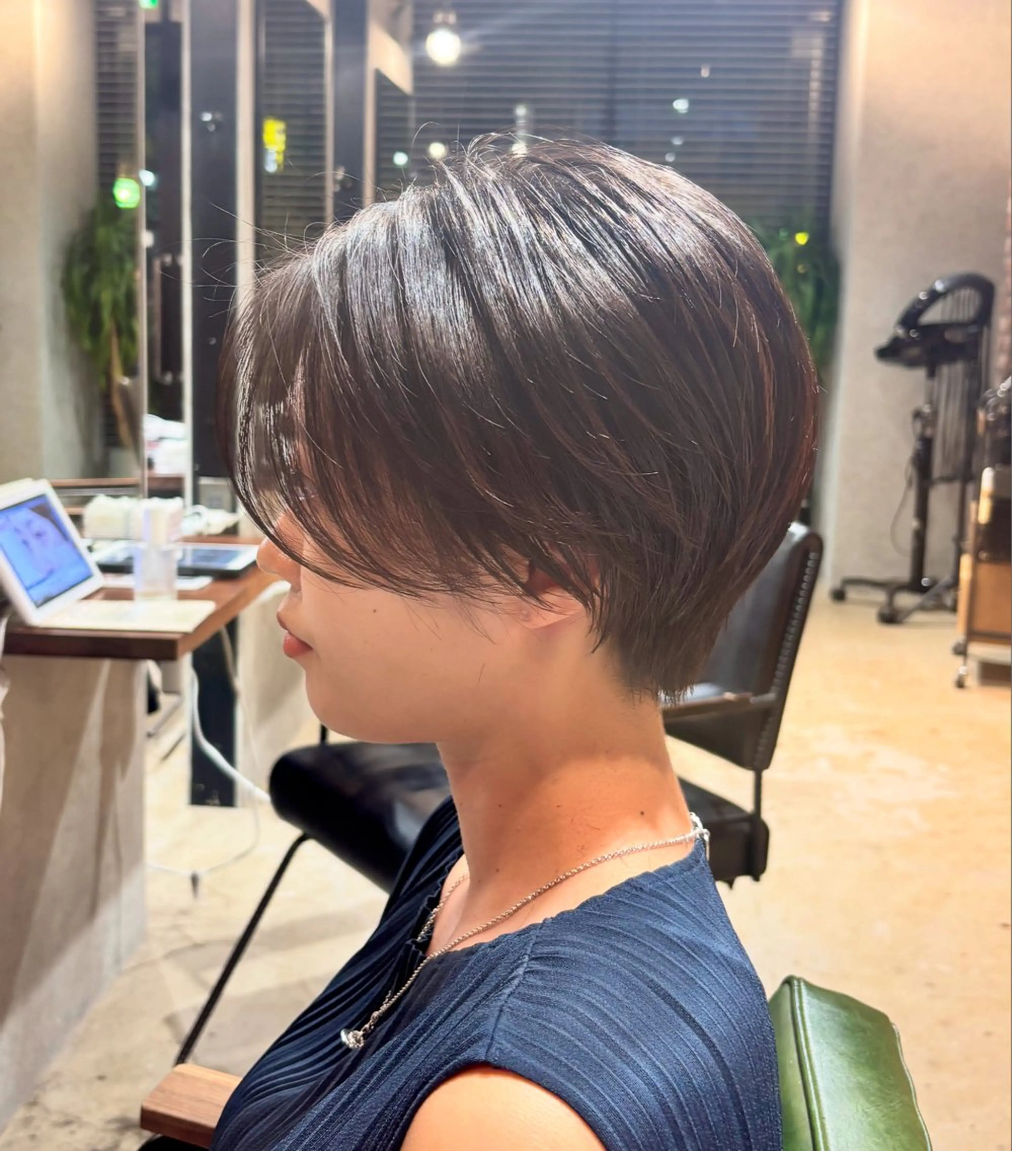 【クールで大人っぽい印象に✨️】ハンサムショートカット➕シャンプーブロー➕スタイリングアドバイスの写真