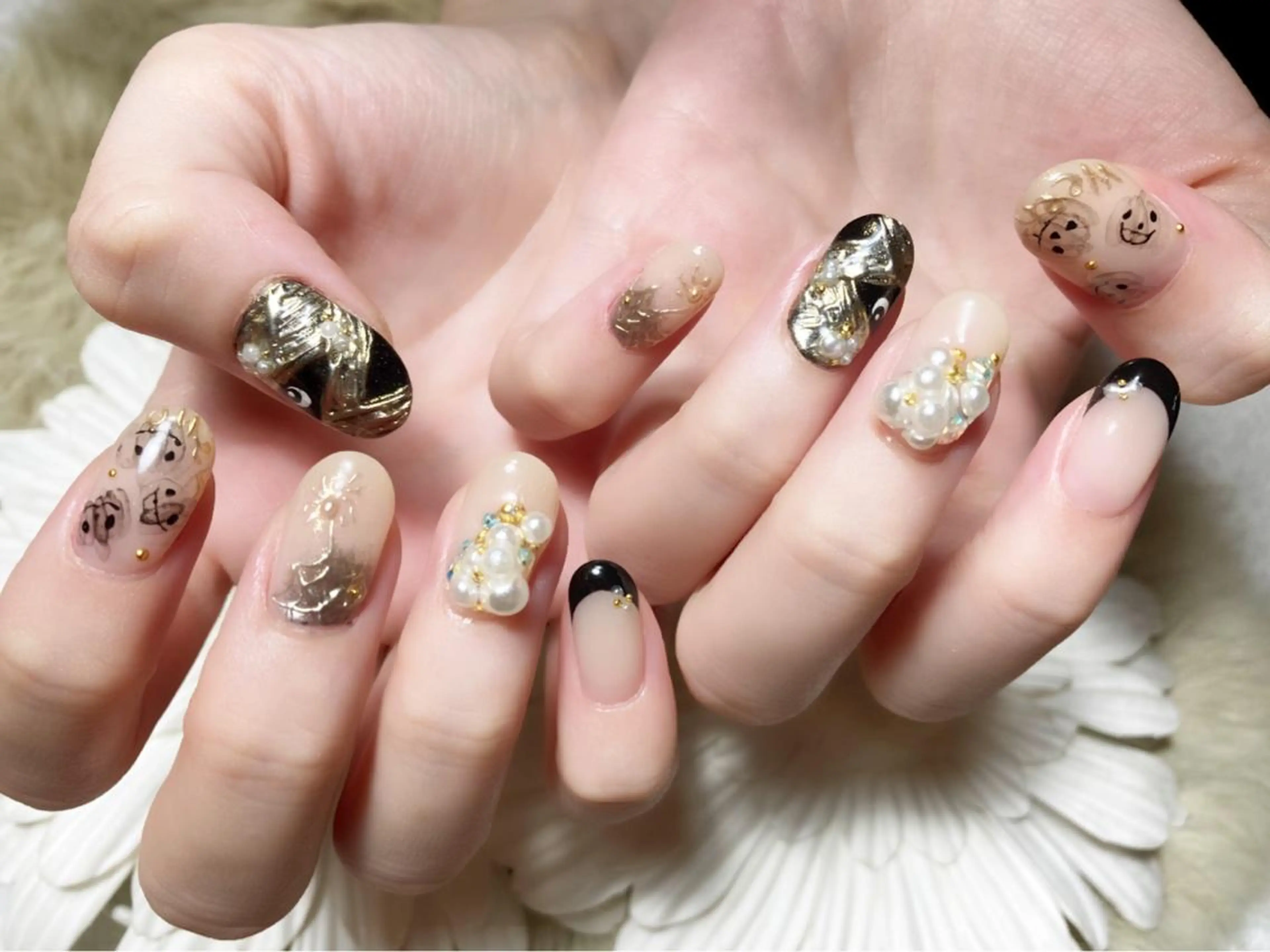 ネイル Yakko pas á pasのネイルデザイン