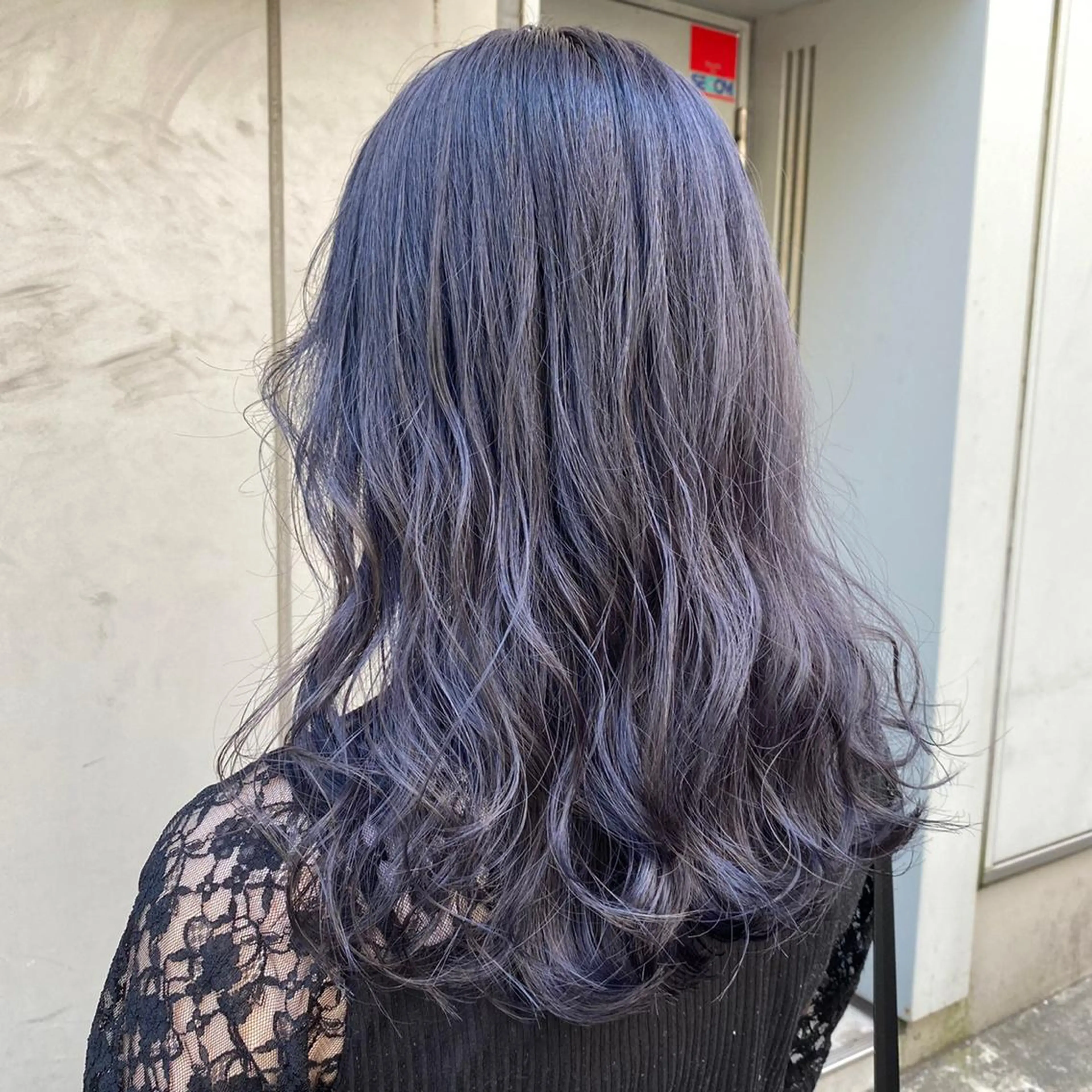ロング カラー パーマ ヘアアレンジ メンズ キッズ ネイル マツエク・マツパ 🦋韓国風カラー🦋 こうせい原宿のヘアスタイル