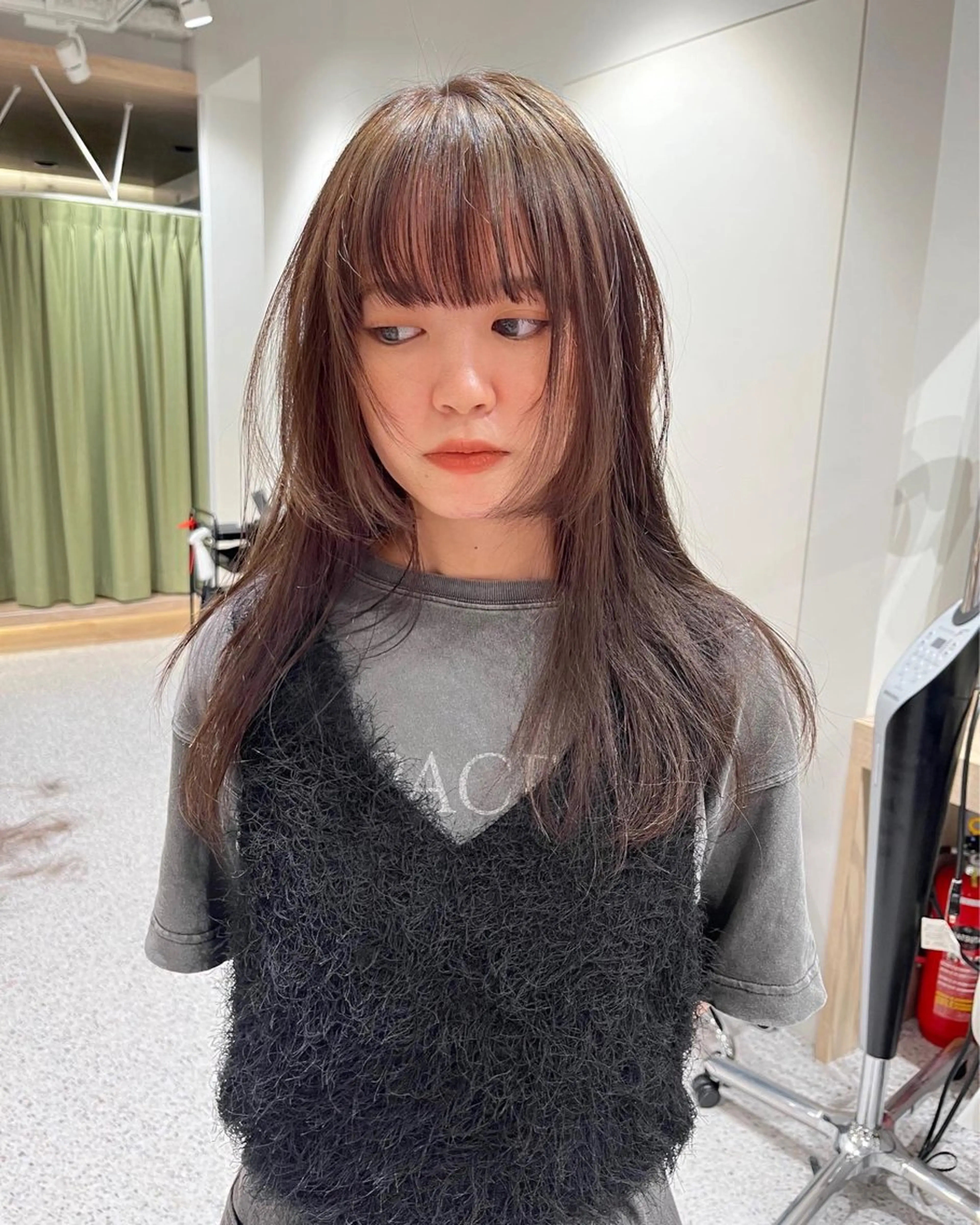 ロング カラー ベージュカラー ハイライトカラー ハイライト behov所属・柔らかハイトーン 🤎Tsubasaのヘアスタイル