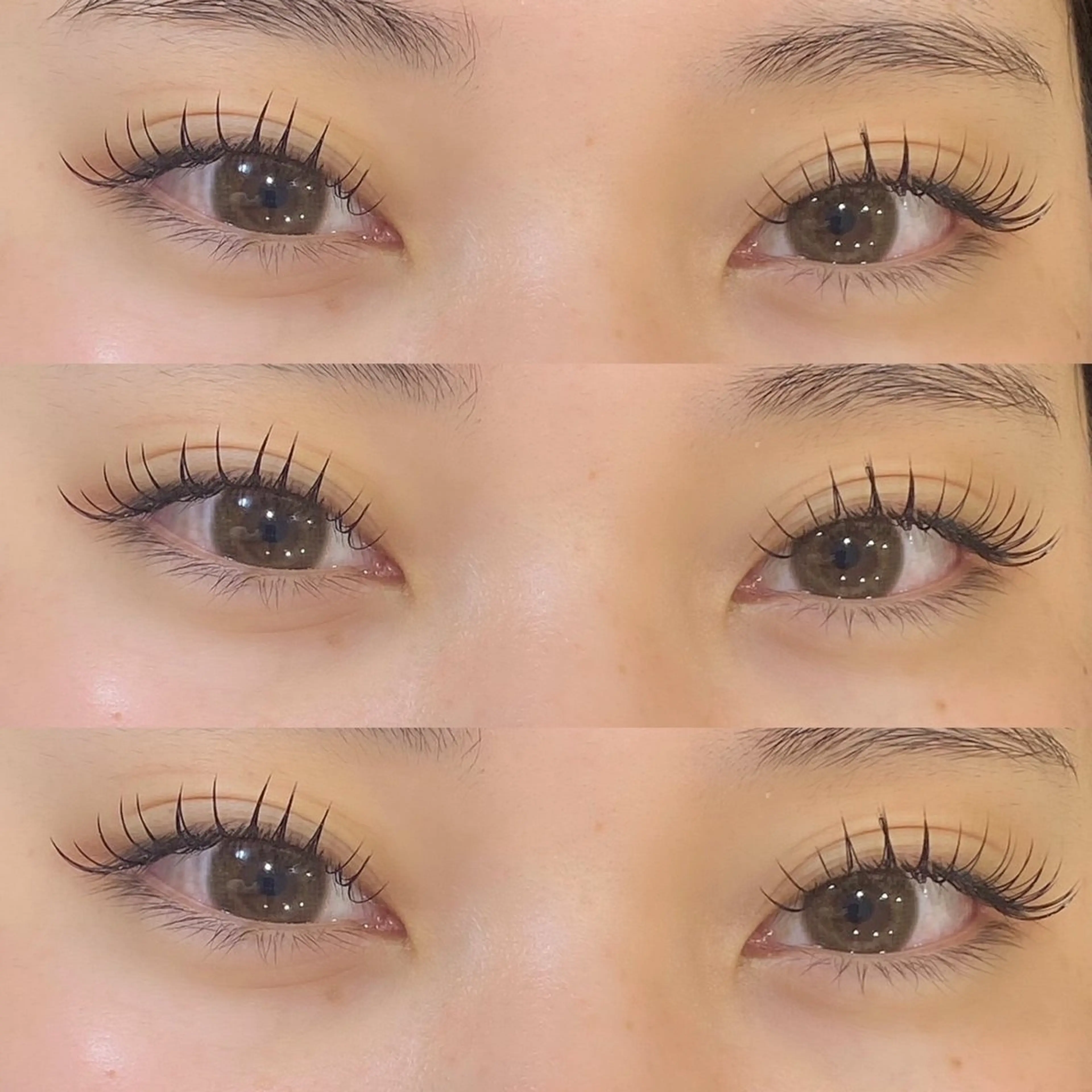 マツエク・マツパ 束感まつ毛 フラットラッシュ Nail Day 四条烏丸店のマツエク・マツパデザイン