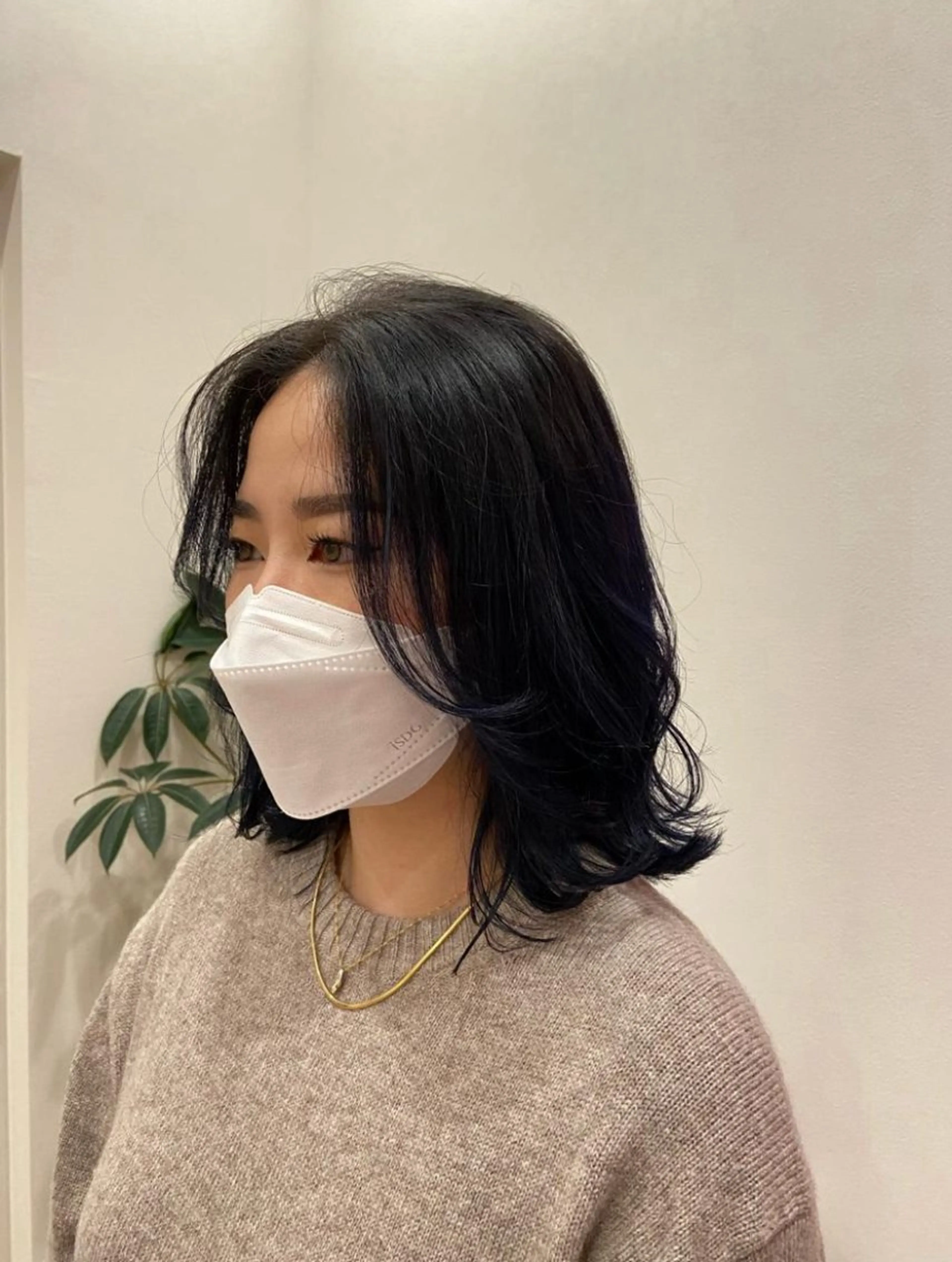 ミディアム 梅田美容室　山本 歩夢のヘアスタイル