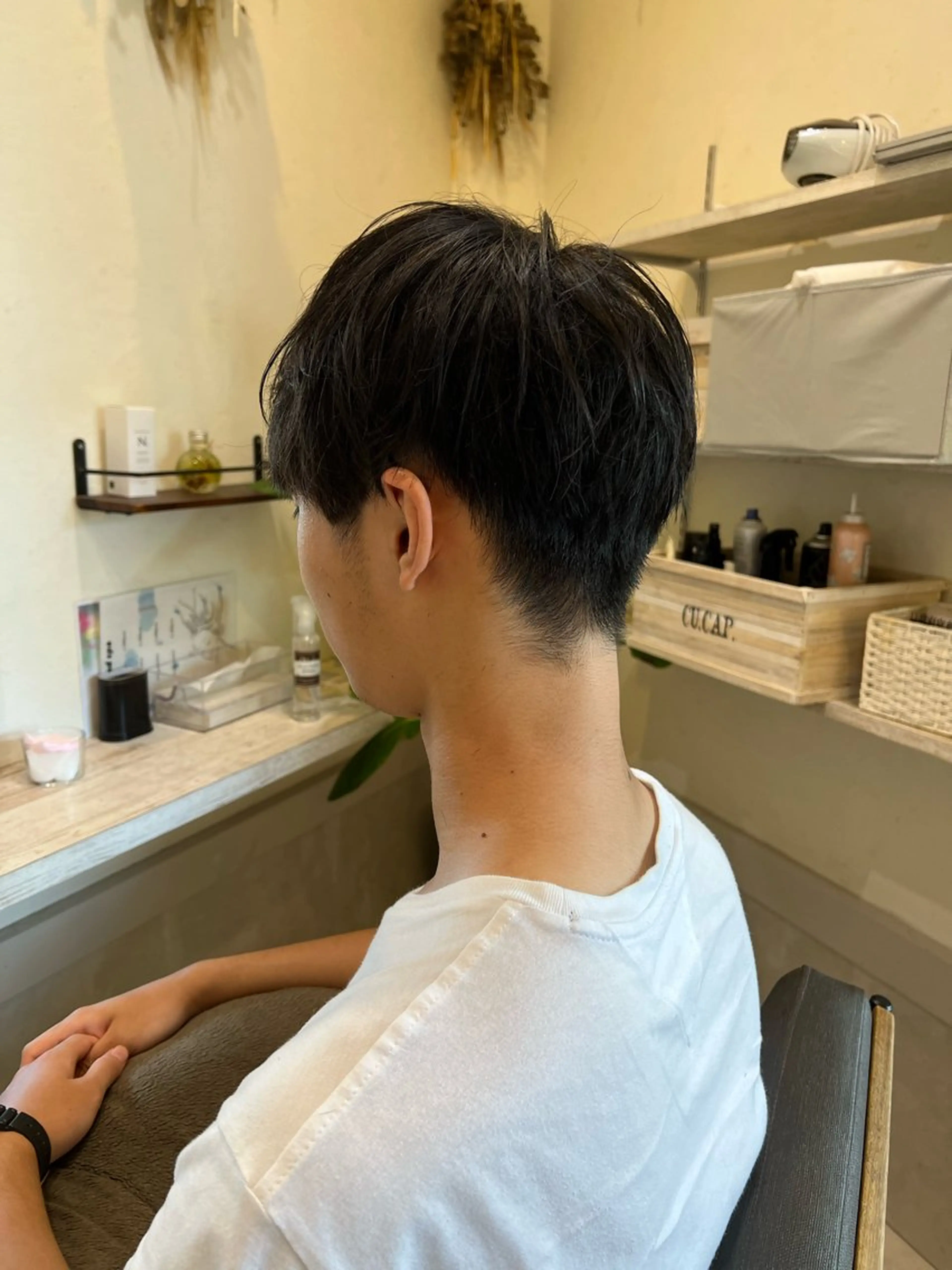 ショート メンズ カット トリートメント 🌱ブリーチカラー しばただいき🌱のヘアスタイル