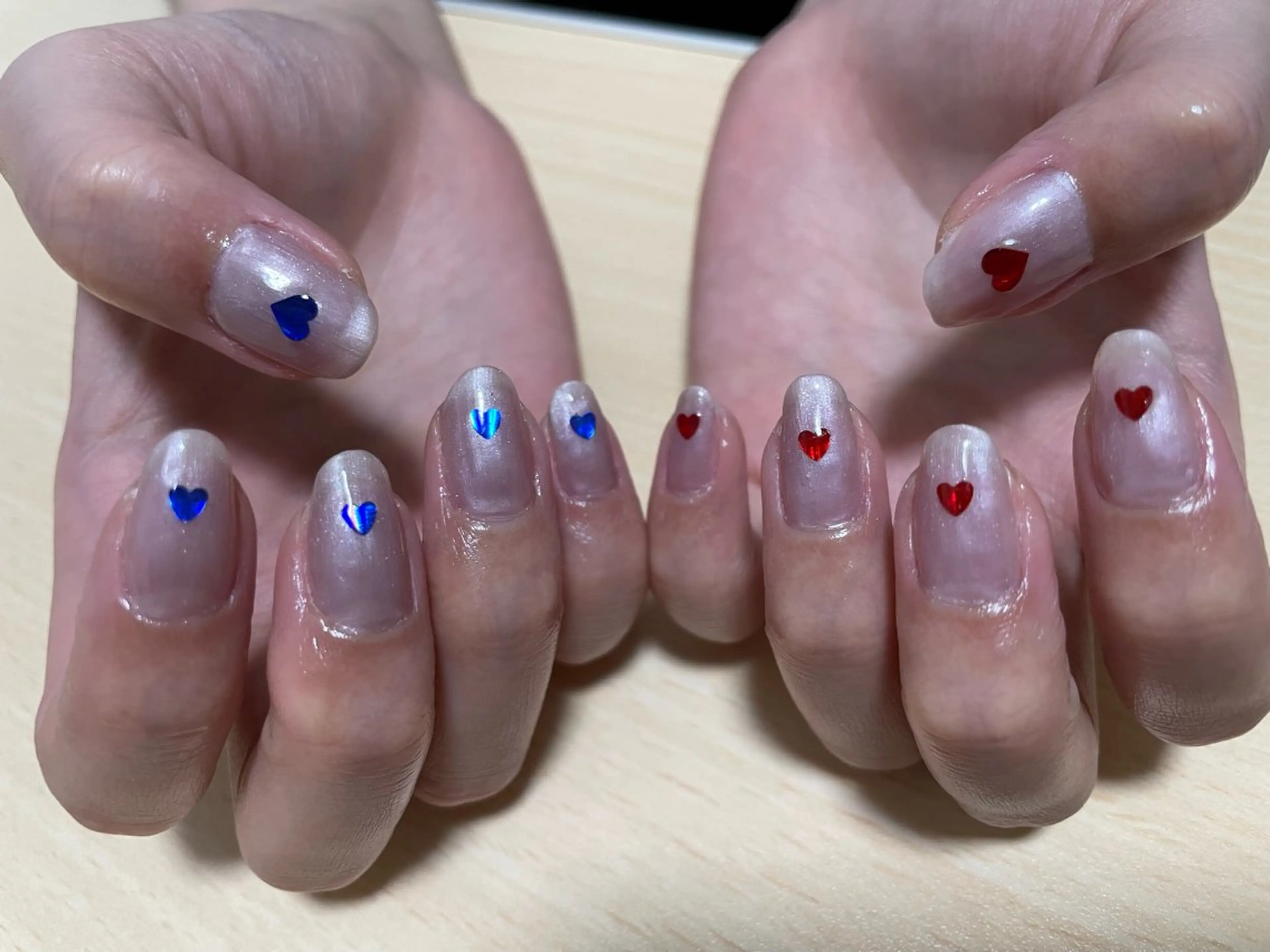 ネイル ハート Nail Salon Pure のぞみのネイルデザイン