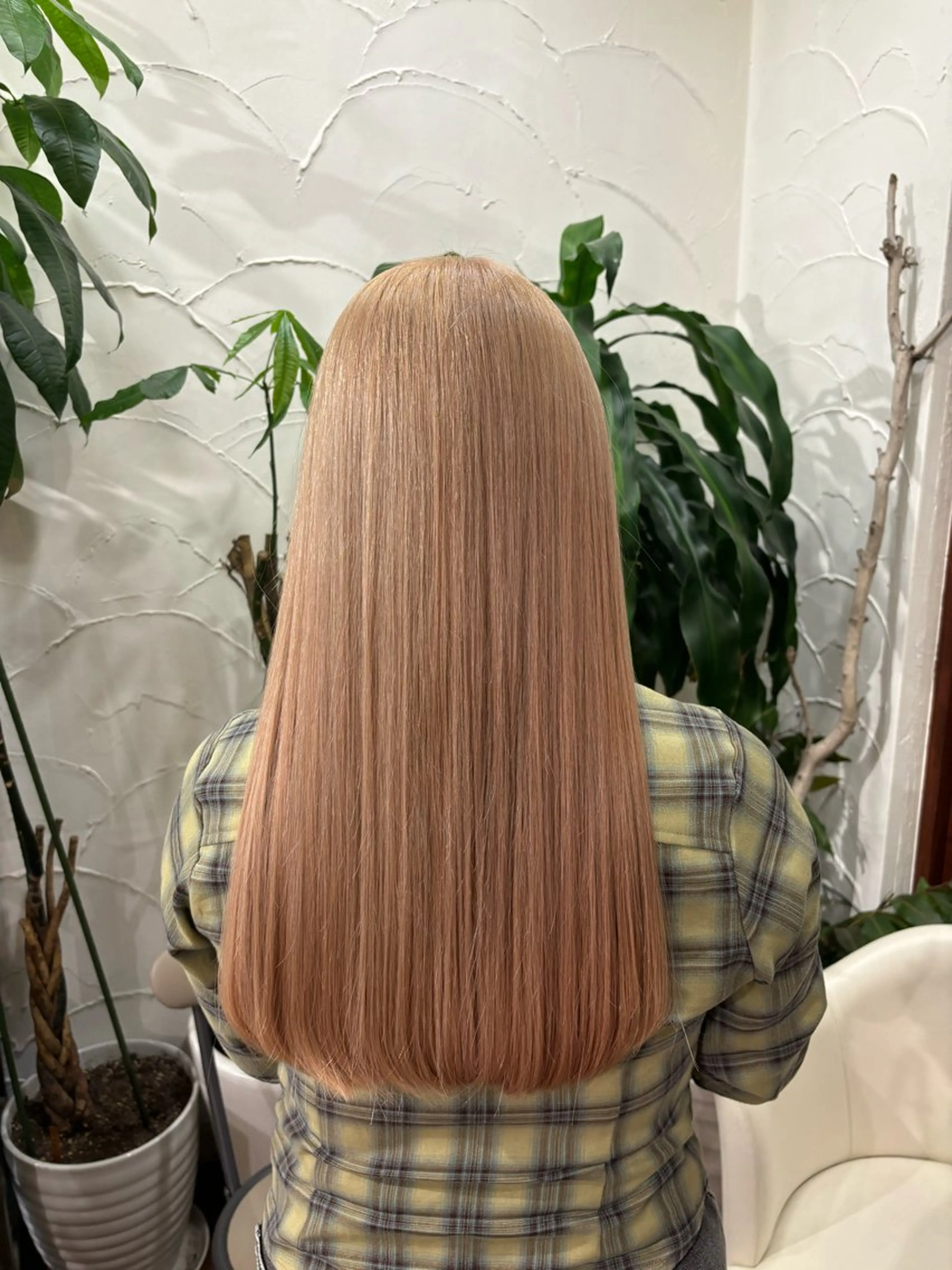 ロング カラー ブリーチ特化/透明感 カラー森山陽向のヘアスタイル