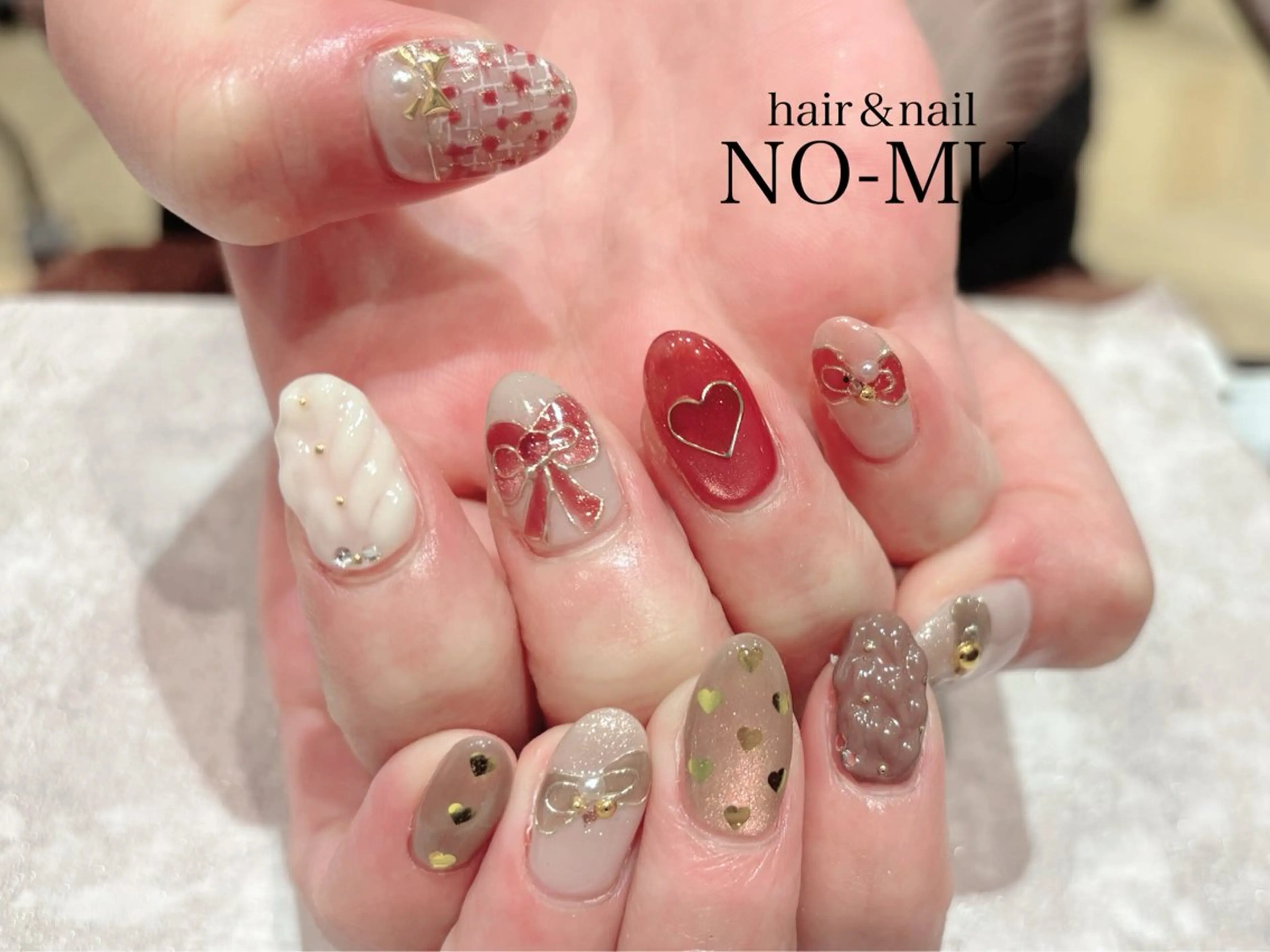 ネイル ハンドネイル hair＆nail NO-MU所属・hair＆nail NO-MUのネイルデザイン