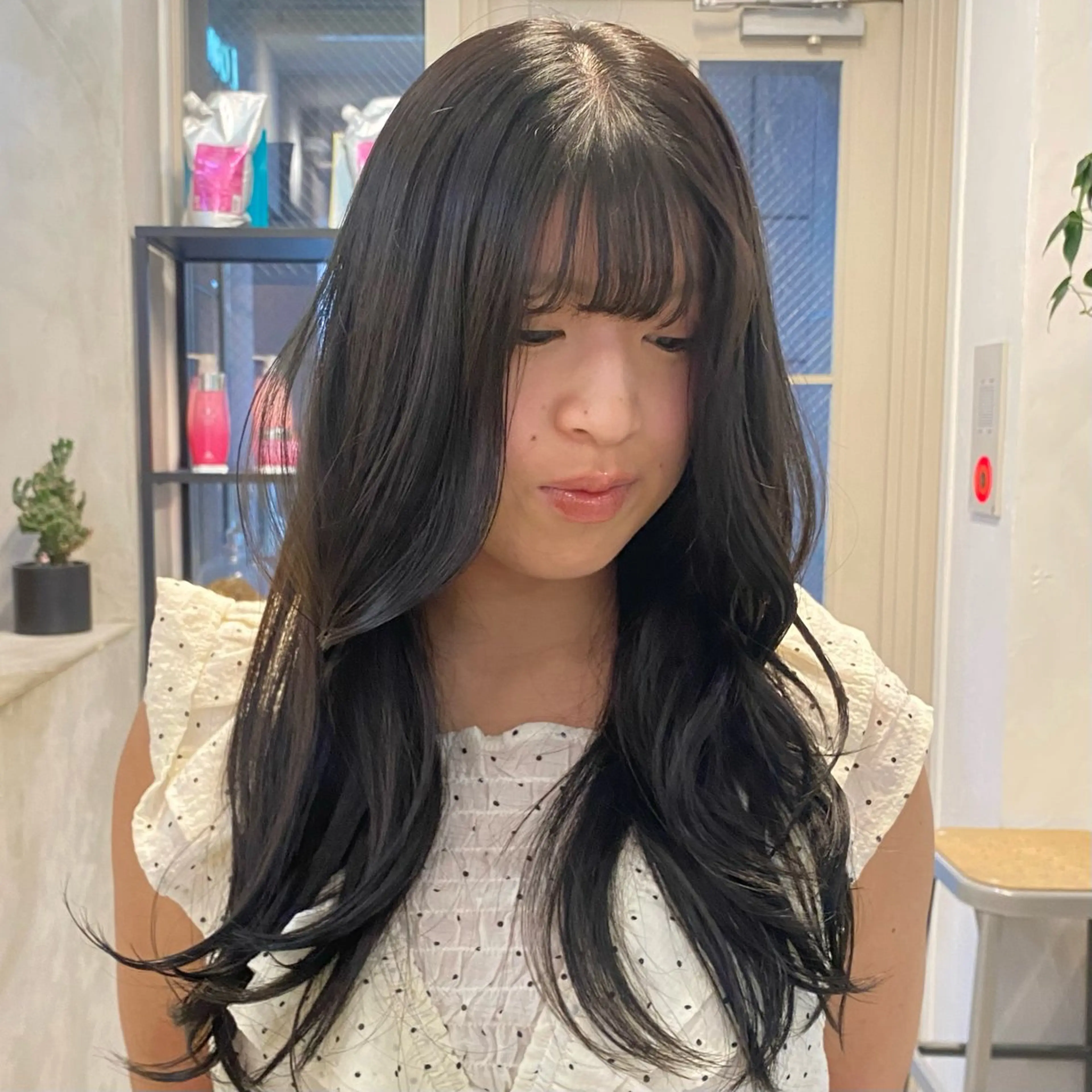 ロング カラー カット ヘアカラー トリートメント noa/ 渋谷のヘアスタイル
