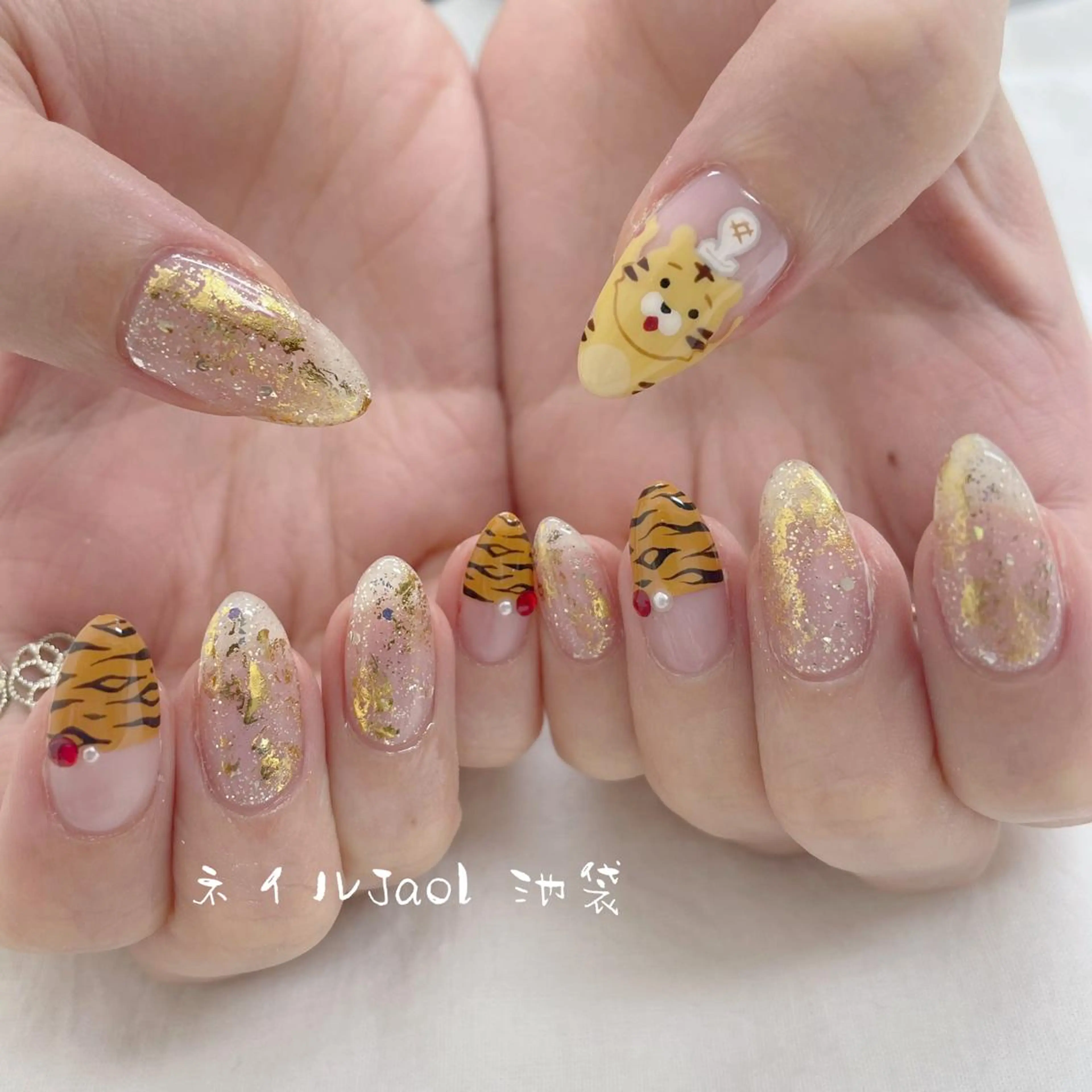 ミディアム nail jaol池袋店所属・ネイルJaol 池袋のネイルデザイン