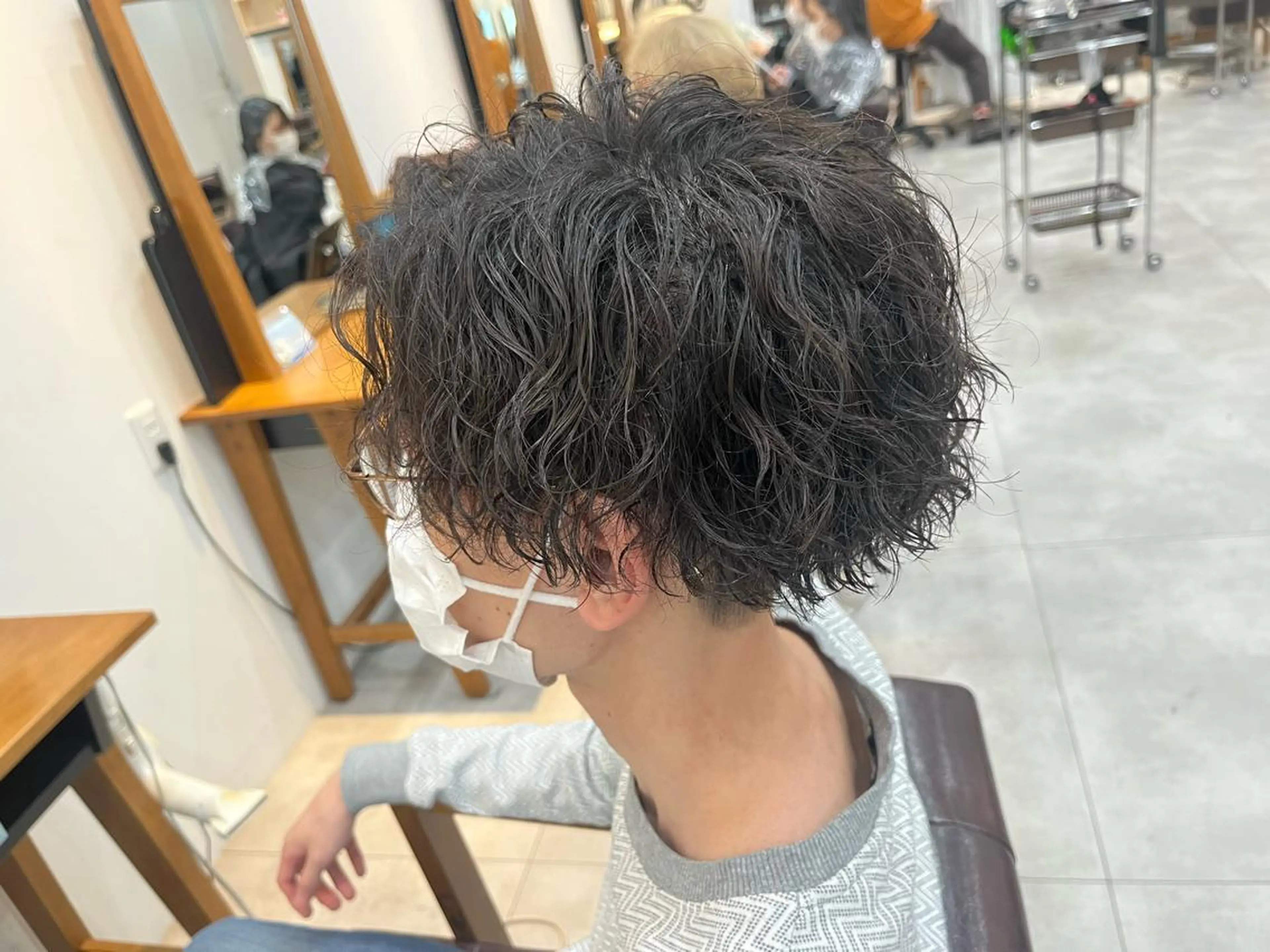 メンズ カット ヘアカラー パーマ ユニテバイリトル所属・🏆メンズ特化🥇 店長YUTOのヘアスタイル