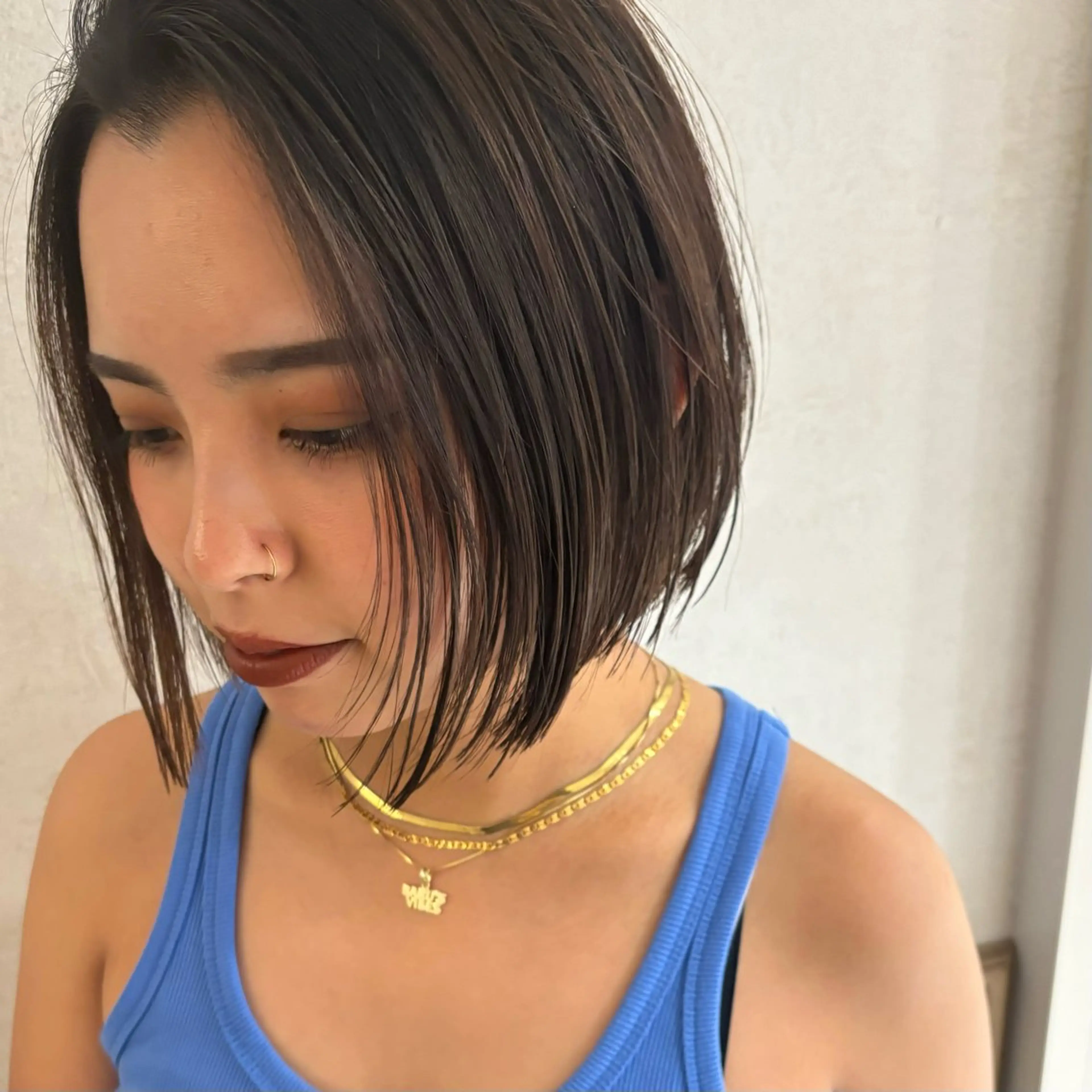 ショート カット izumi/ ボブ/パーマのヘアスタイル