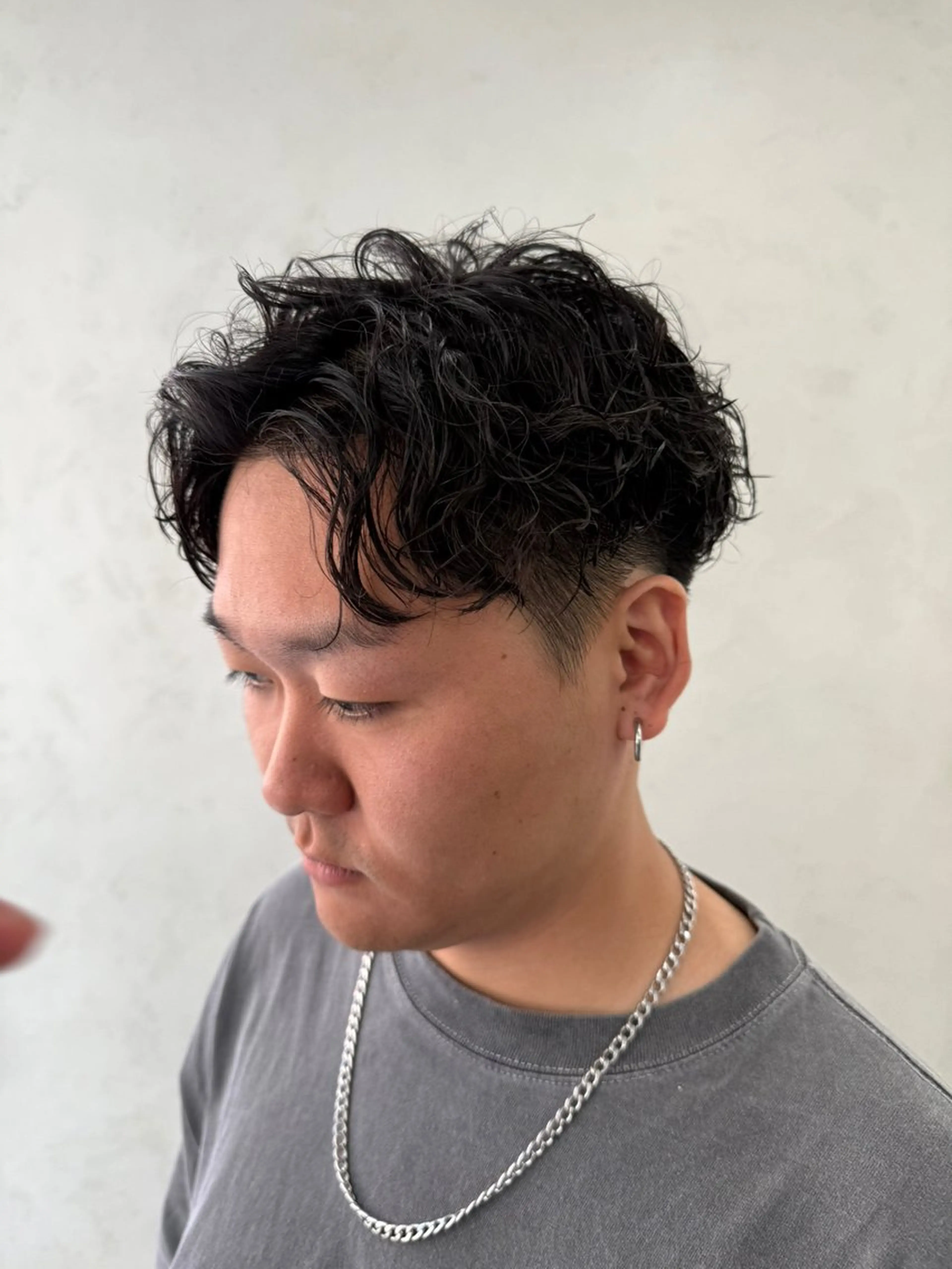 ショート カット パーマ 柏/メンズパーマ/ ナチュラル/颯寿のヘアスタイル