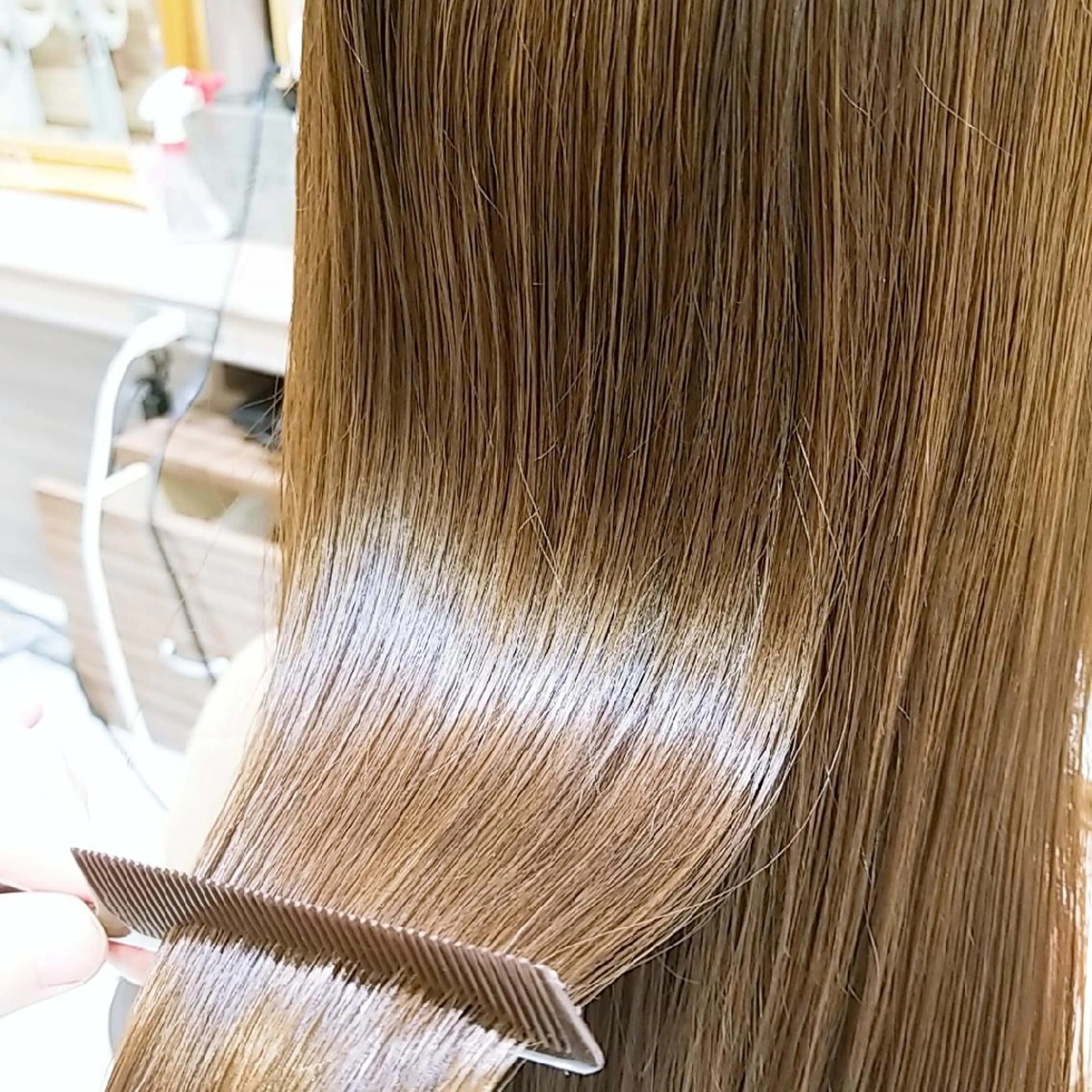 ミディアム 縮毛矯正 トリートメント Ash 店長　山下達也のヘアスタイル