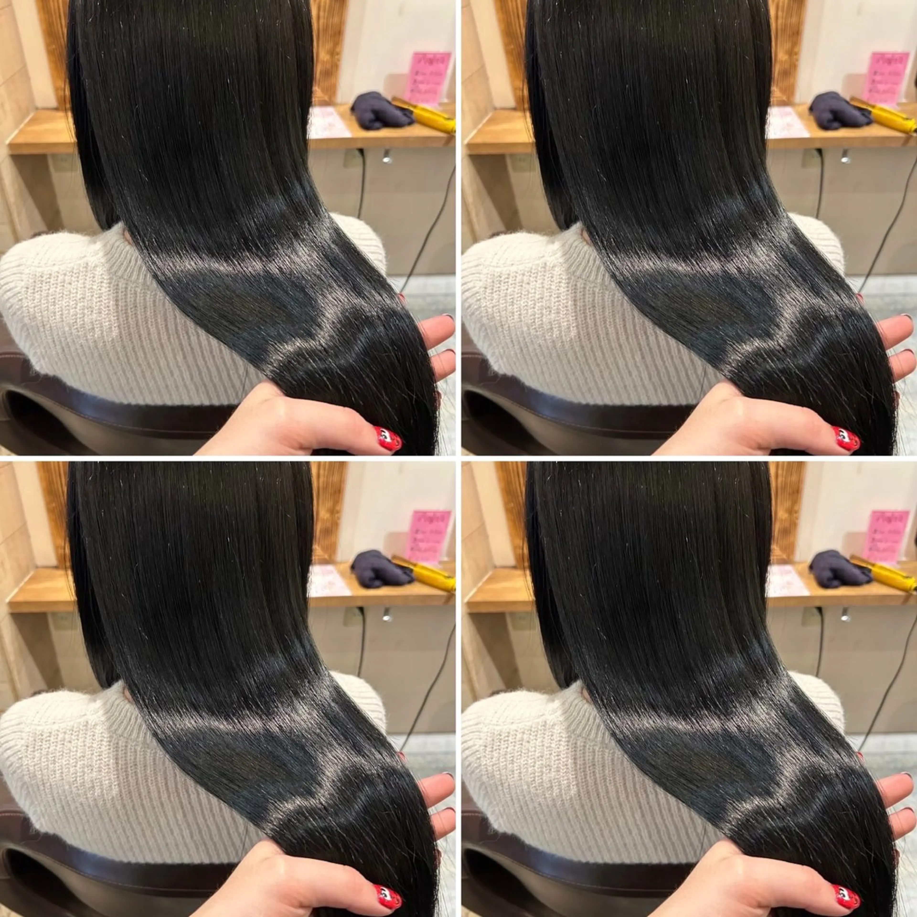 ロング カラー カット ヘアカラー トリートメント ヘアセット 艶髪・韓国ヘア特化 💎店長望月のヘアスタイル