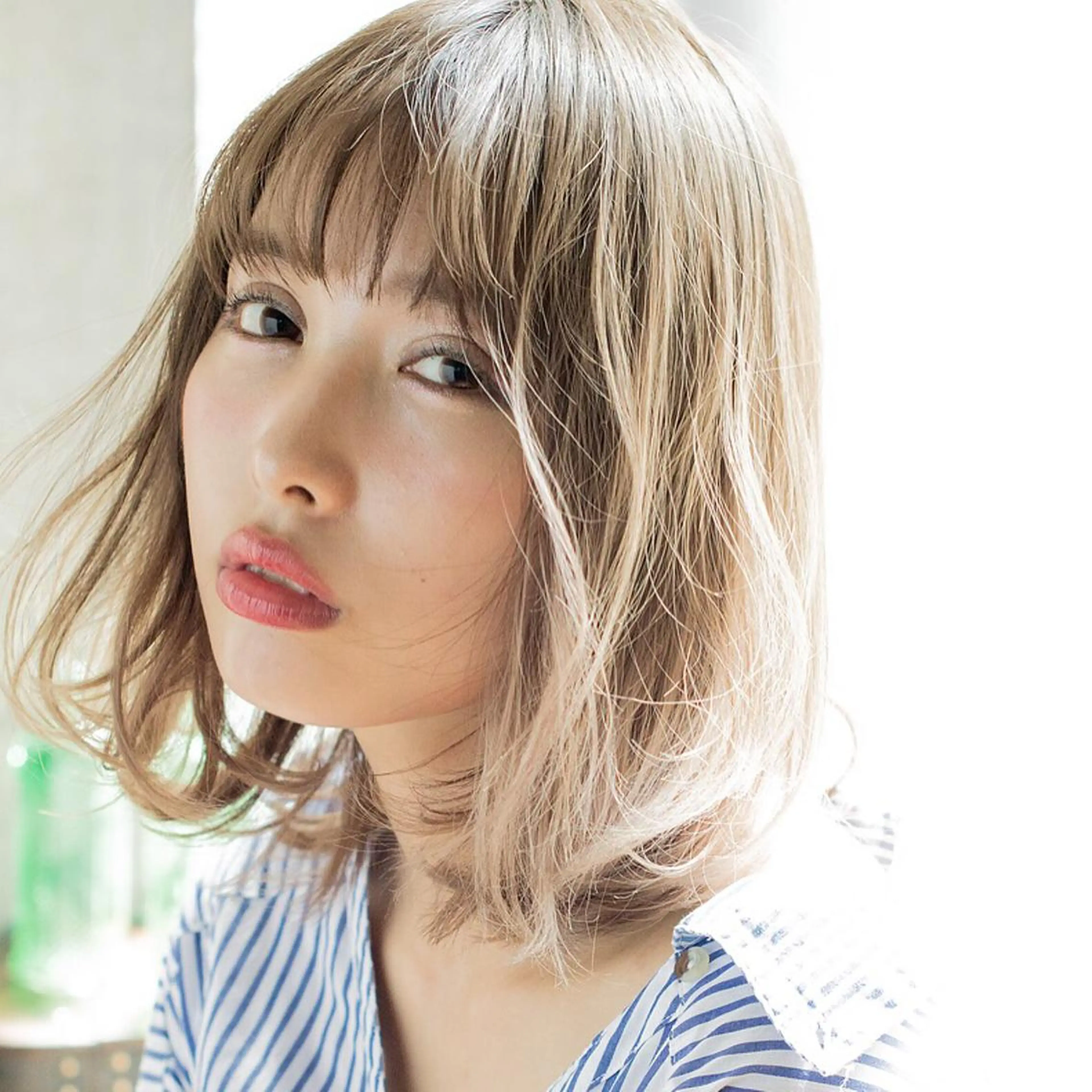 ミディアム カラー ベージュカラー イルミナカラー カット ヘアカラー トリートメント clan五反田所属・髪質改善、縮毛矯正 店長浅野太郎のヘアスタイル