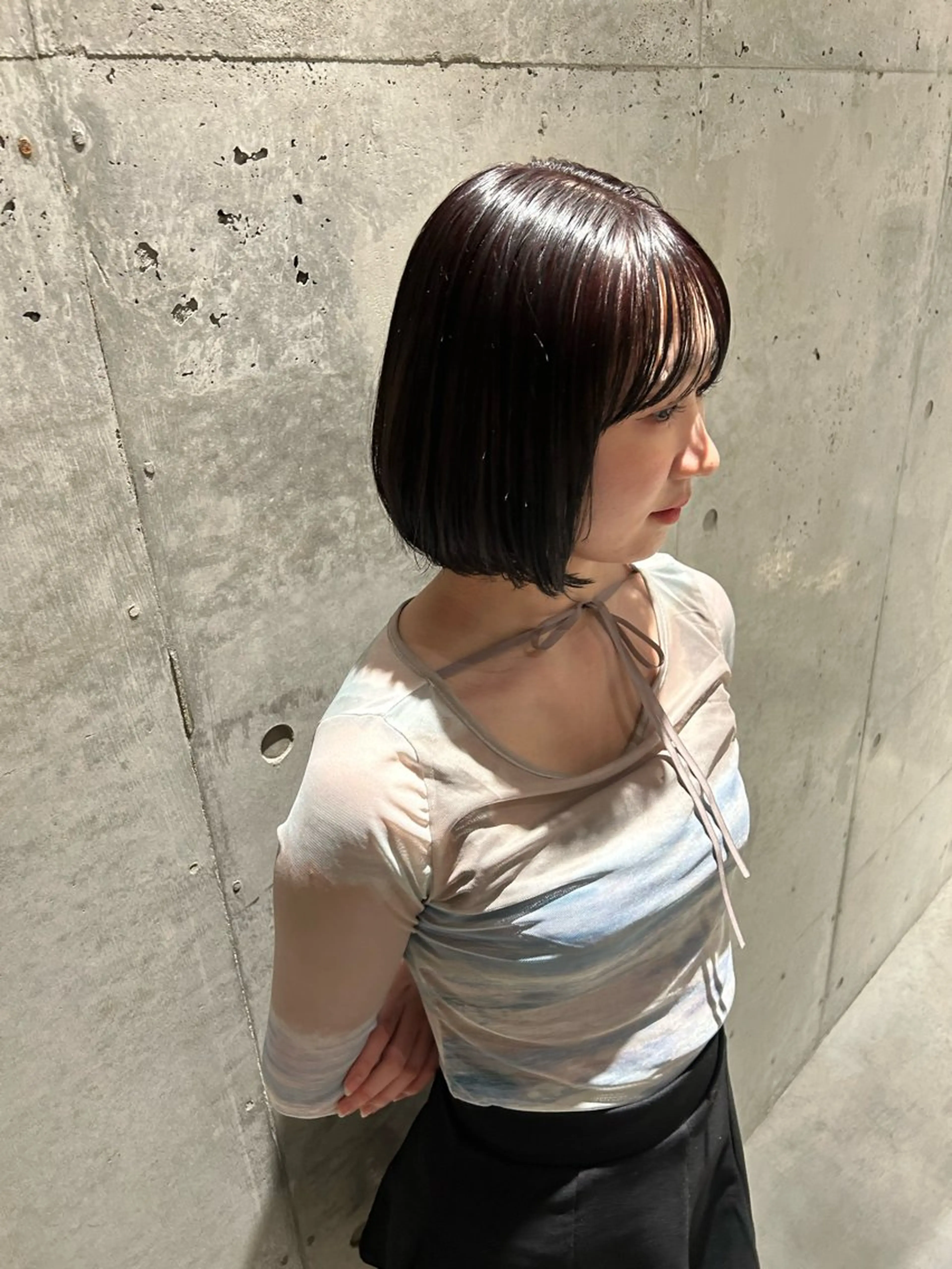 カラー ヘアカラー トリートメント uusi所属・Serena 清澄白河のヘアスタイル