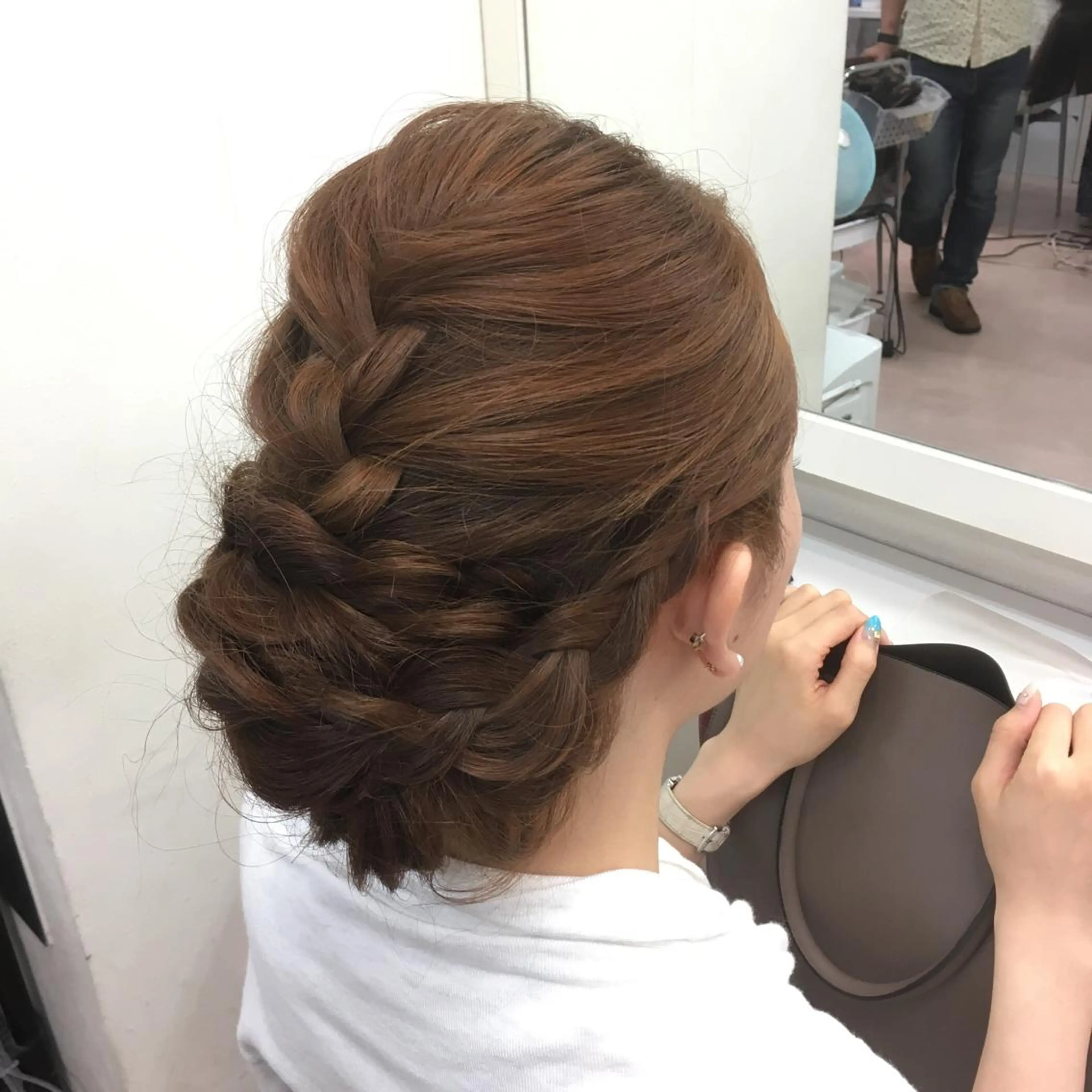 ヘアアレンジ laera 佐藤のヘアスタイル