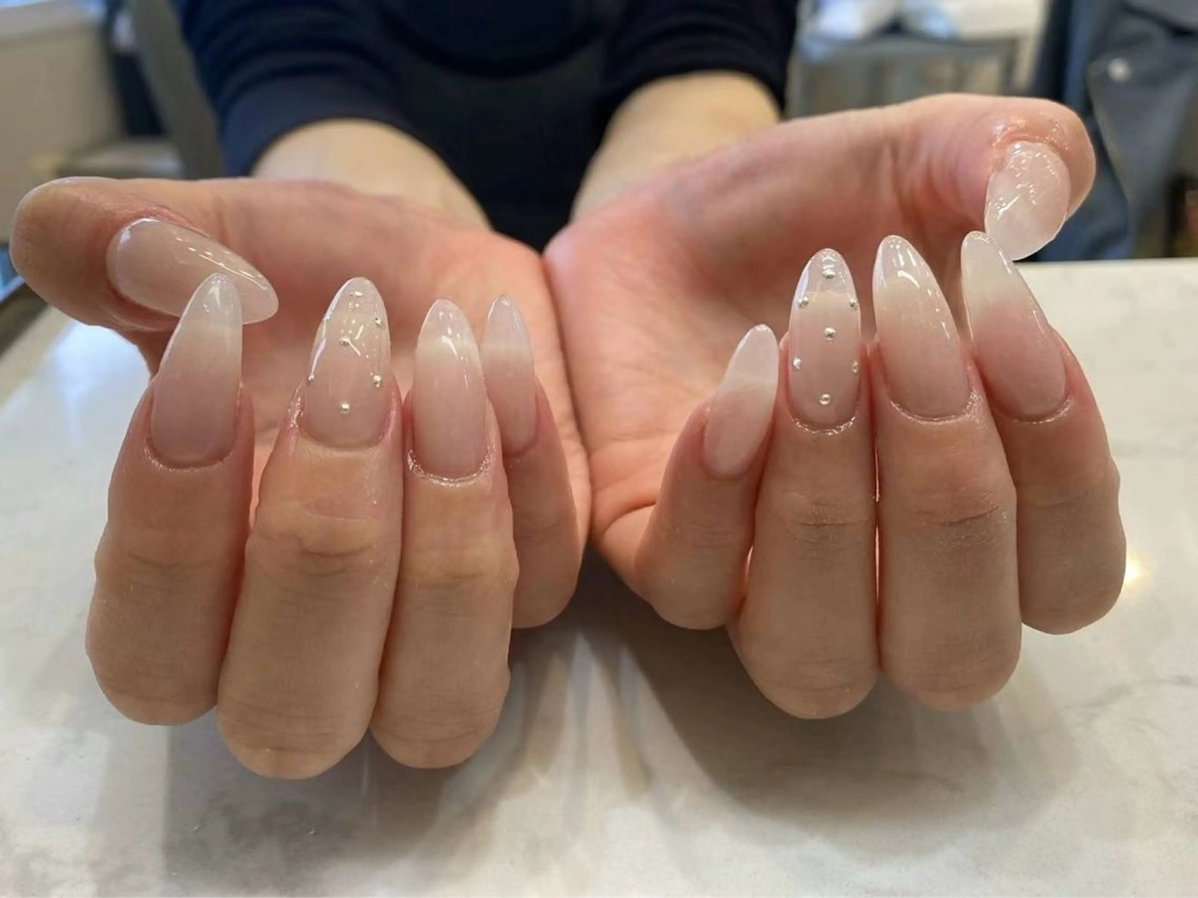 ネイル アートネイル クリアネイル フラワーネイル フットネイル ジェルネイル Babarla nailのネイルデザイン