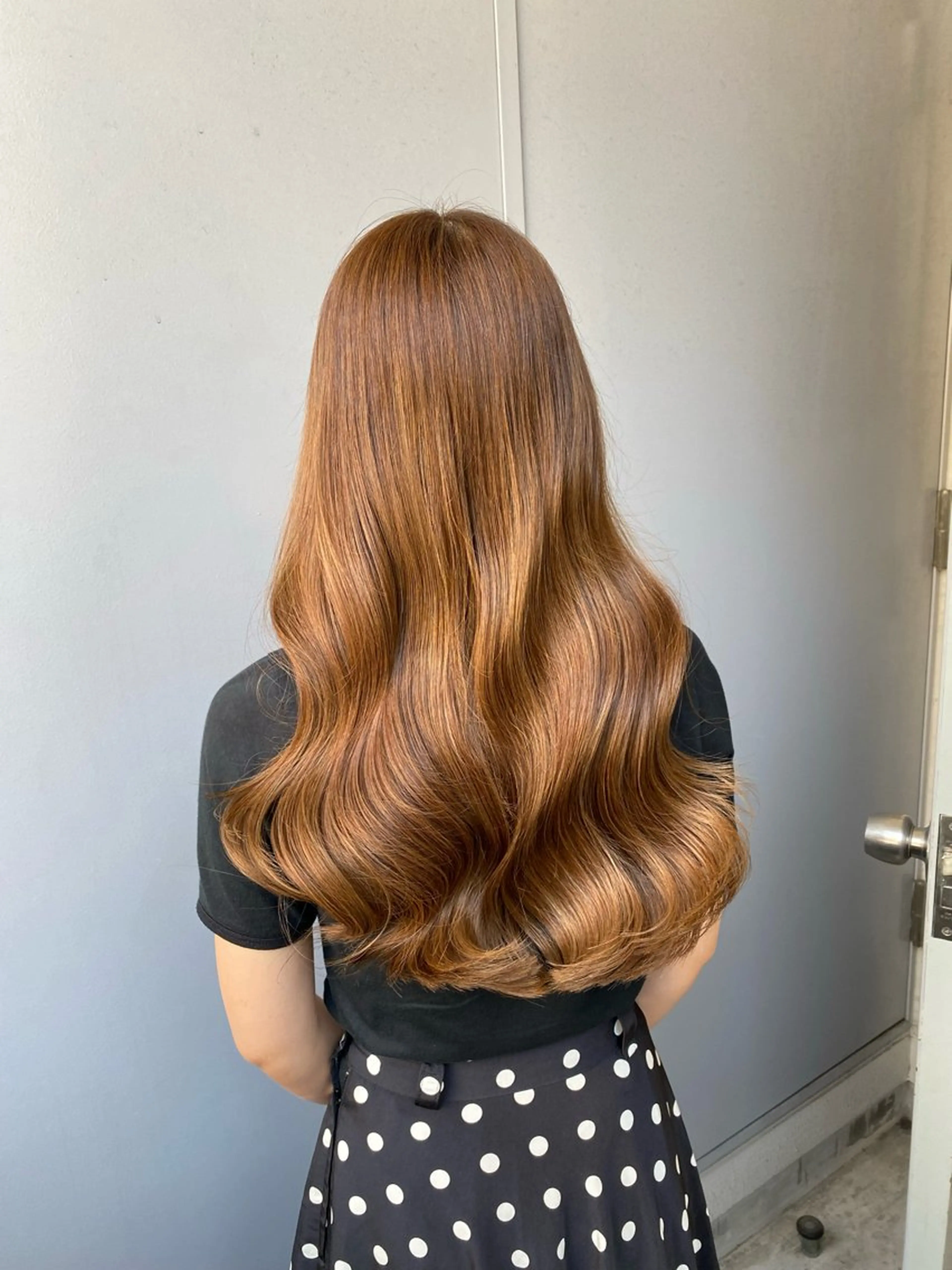 ロング カラー ヘアカラー トリートメント 🔷似合わせのプロ KUMA🔷のヘアスタイル