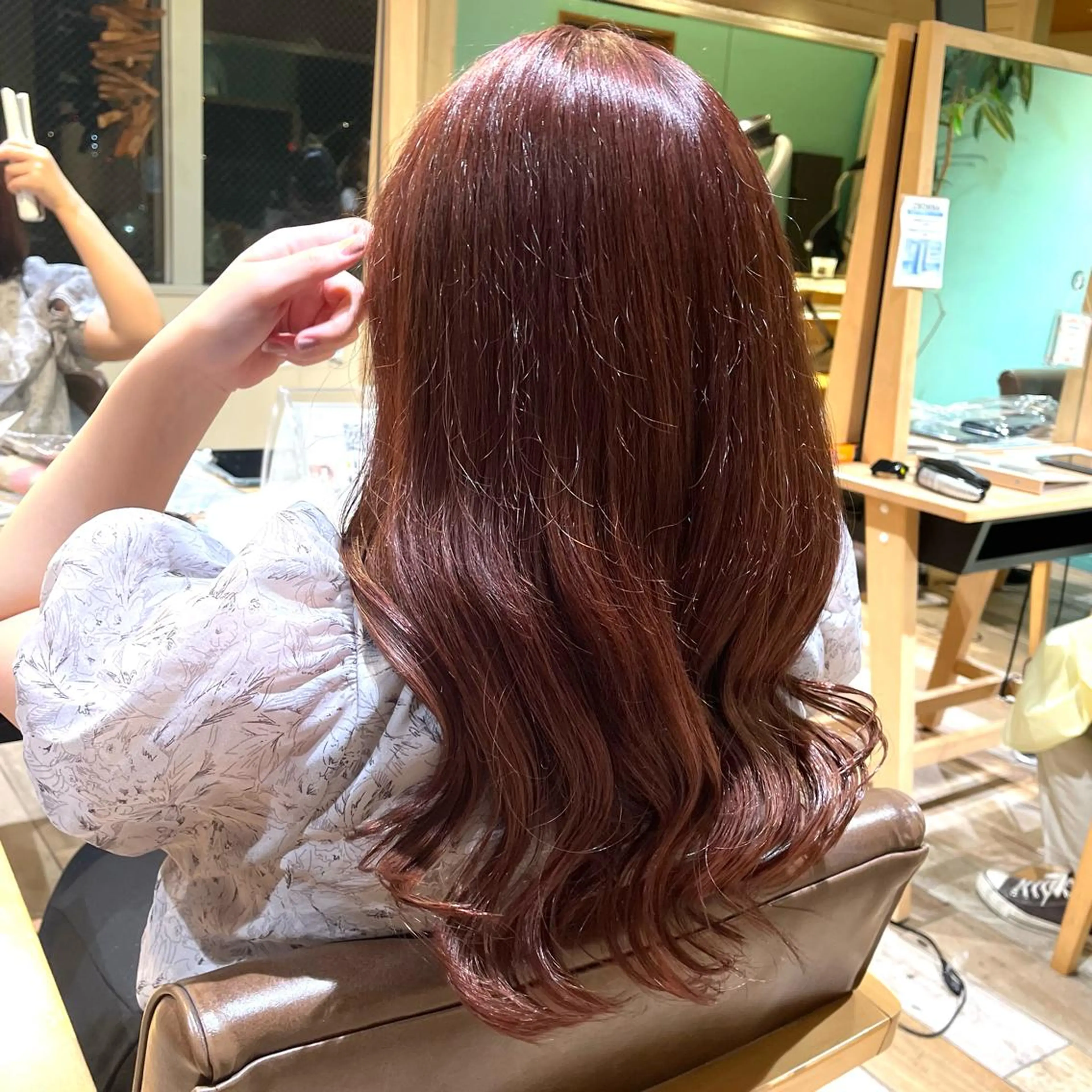 ロング ヘアカラー 美奈 🫧のヘアスタイル