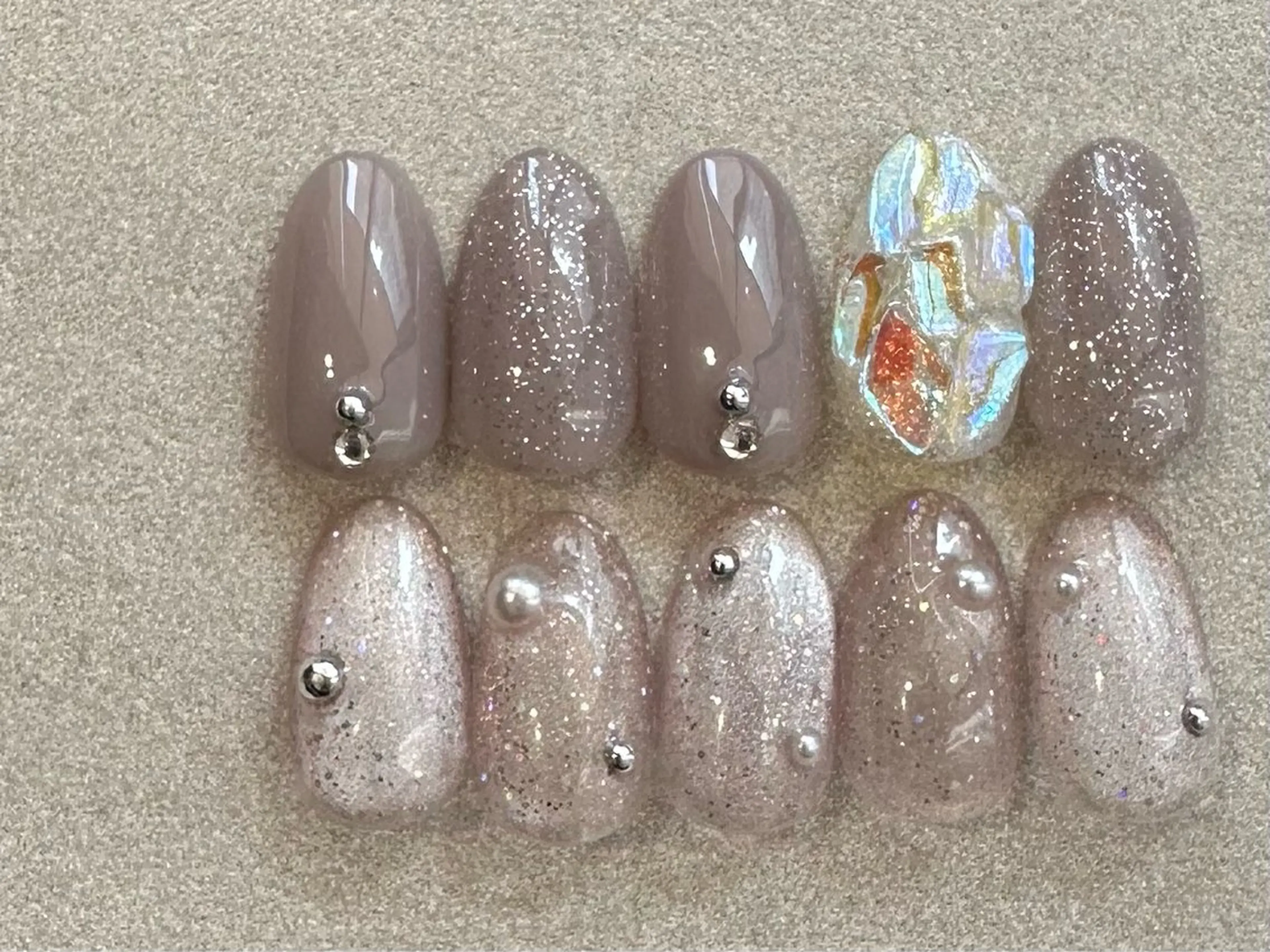 ネイル ワンホンネイル ハンドネイル etorca nailのネイルデザイン