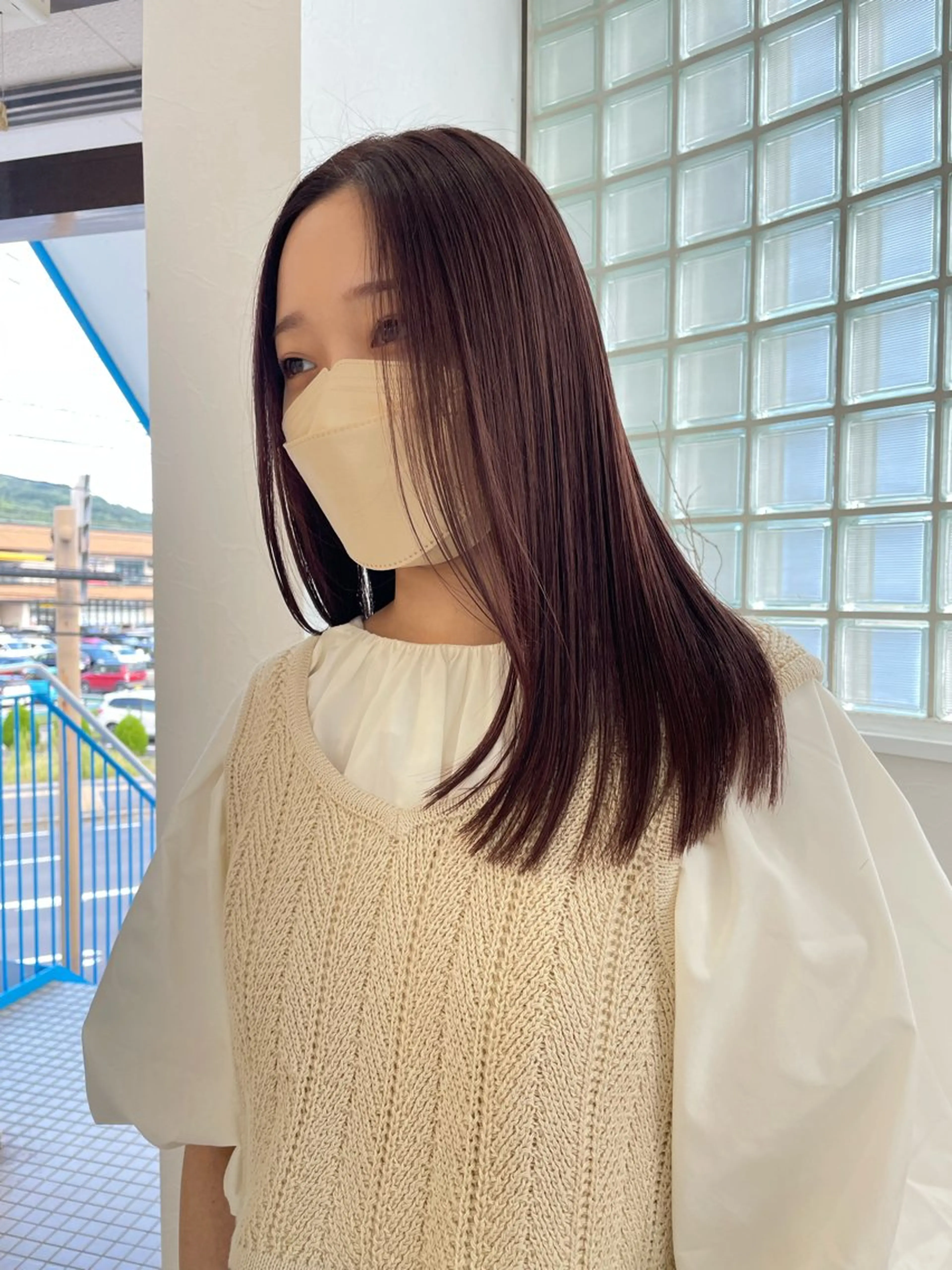 ロング カラー ヘアアレンジ カット ヘアカラー トリートメント JIEN 🌷 sakuraのヘアスタイル