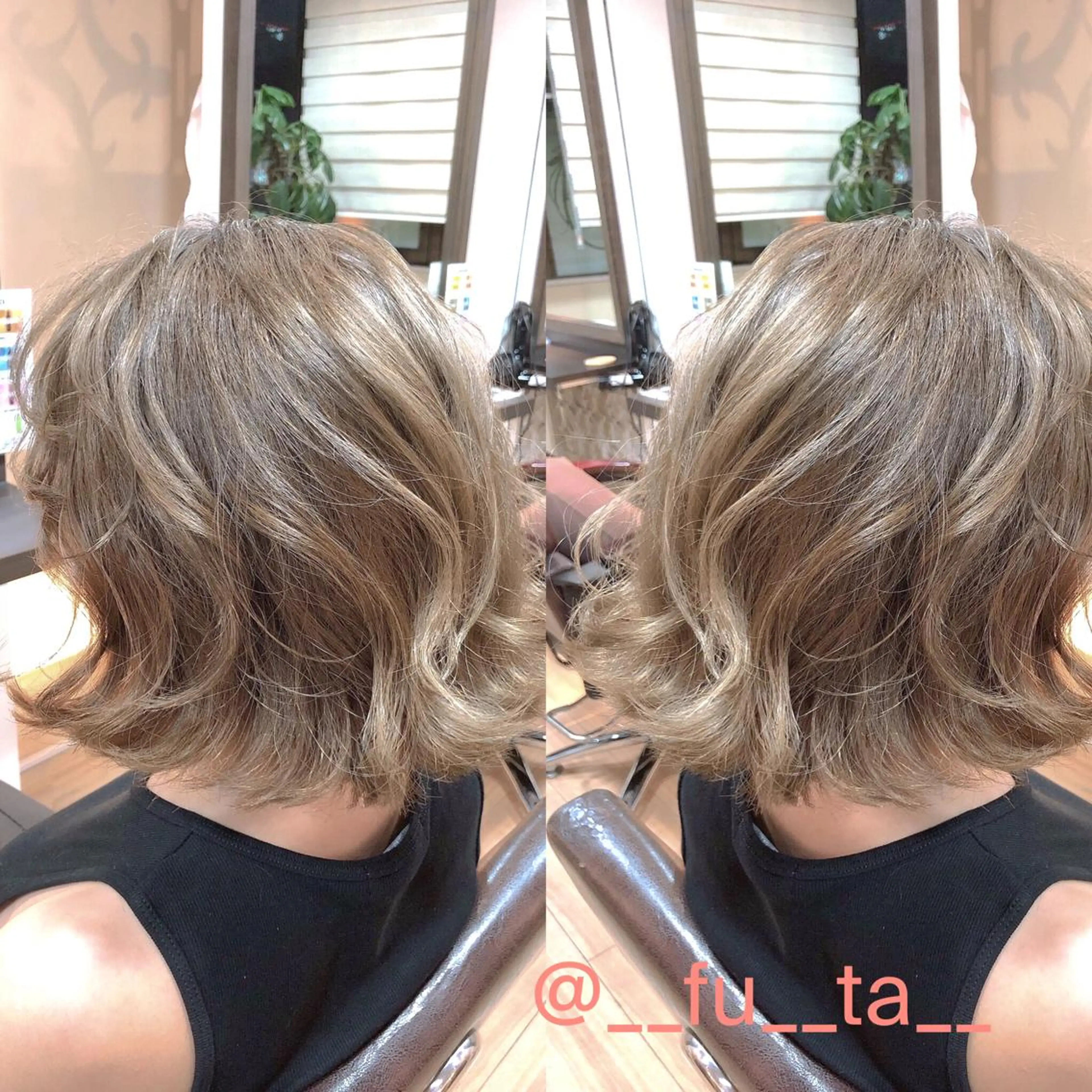 カラー 透明感カラー イルミナカラー 髪質改善のプロ☘️ 二村祐輝のヘアスタイル