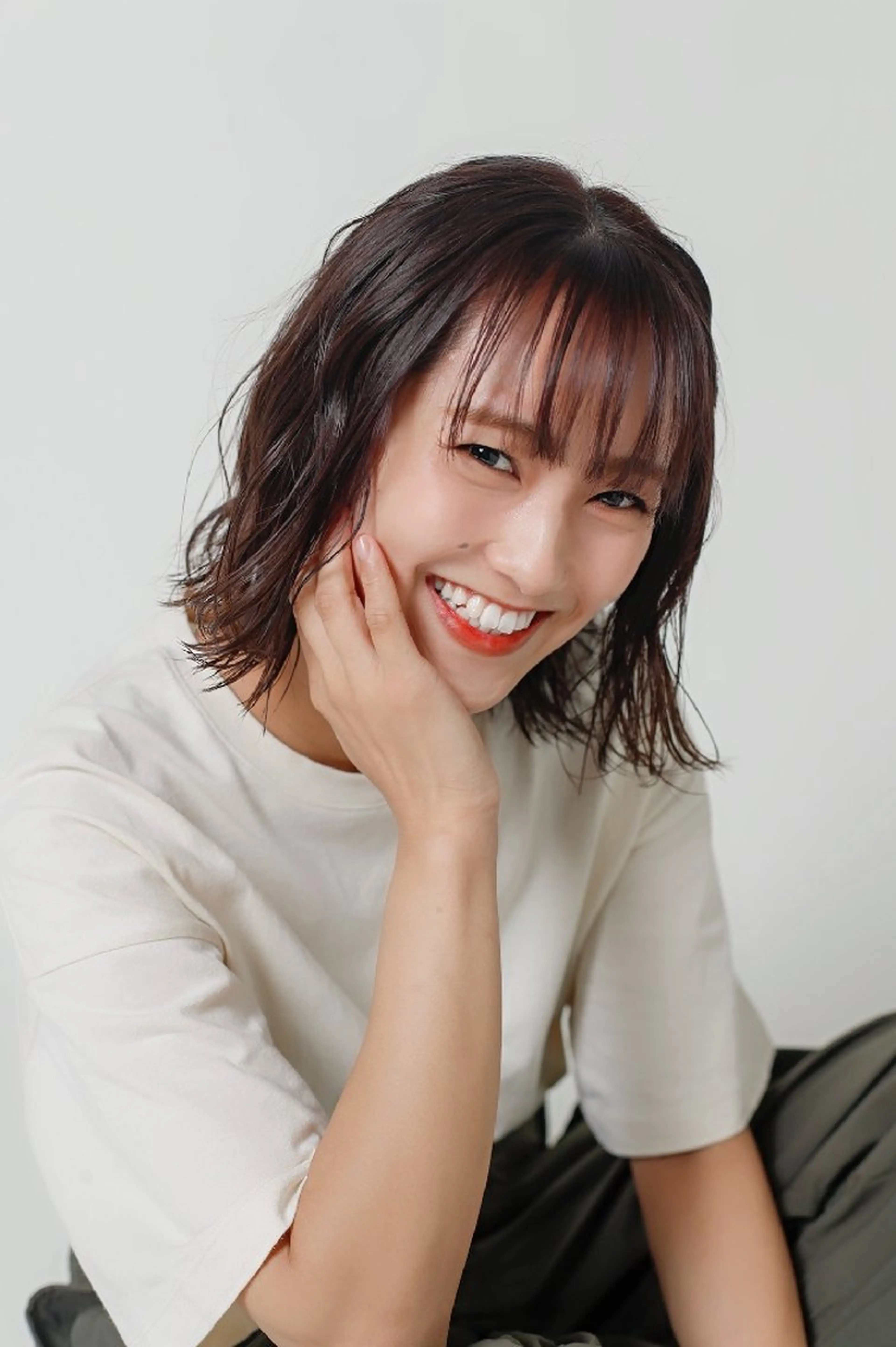 ミディアム メンズ曲がる縮毛矯正 ☆fan.店長のヘアスタイル