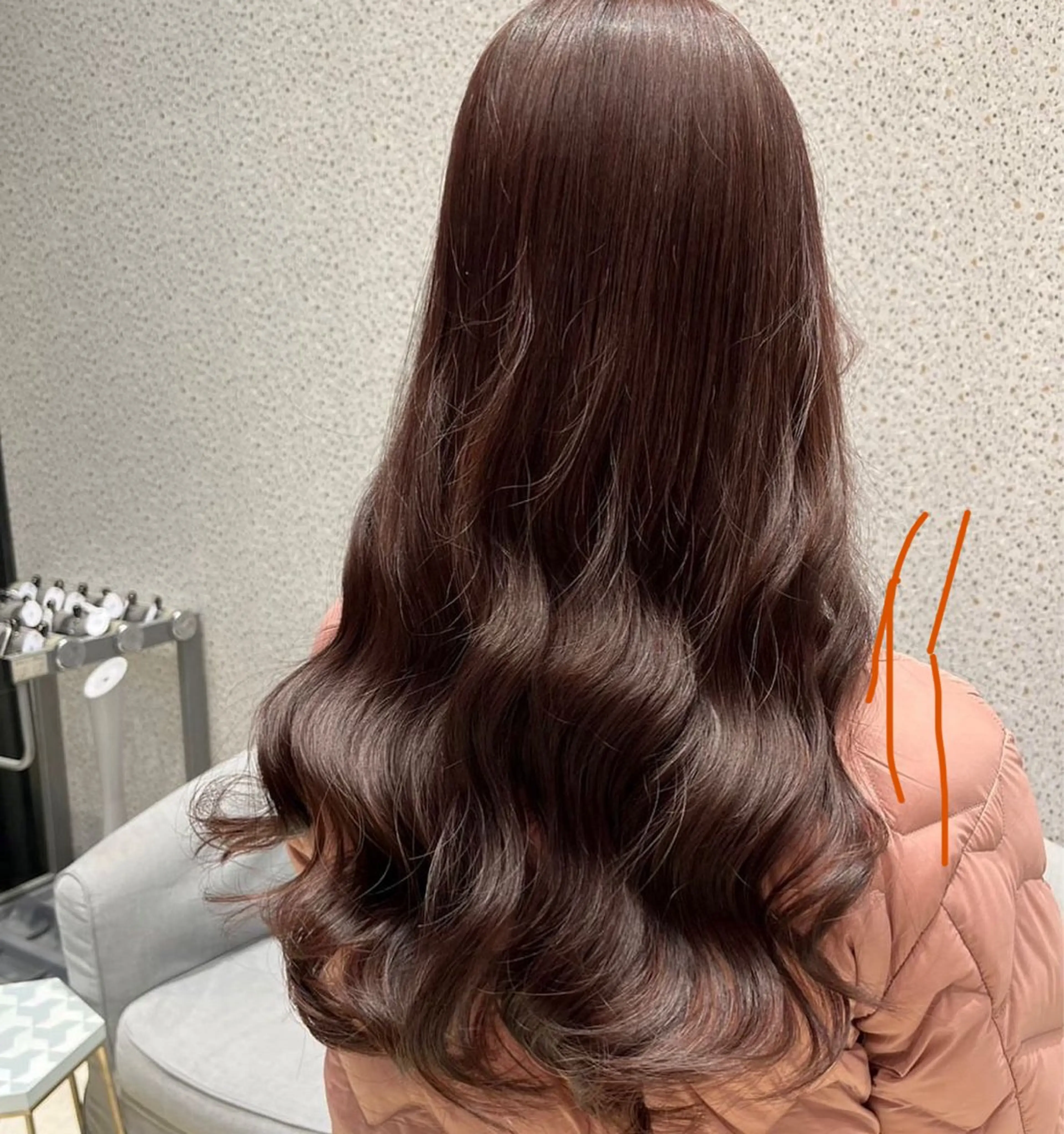 ロング ヘアアレンジ 韓国風ヘア 艶髪✨韓国風🌷 今田  水風🐰のヘアスタイル