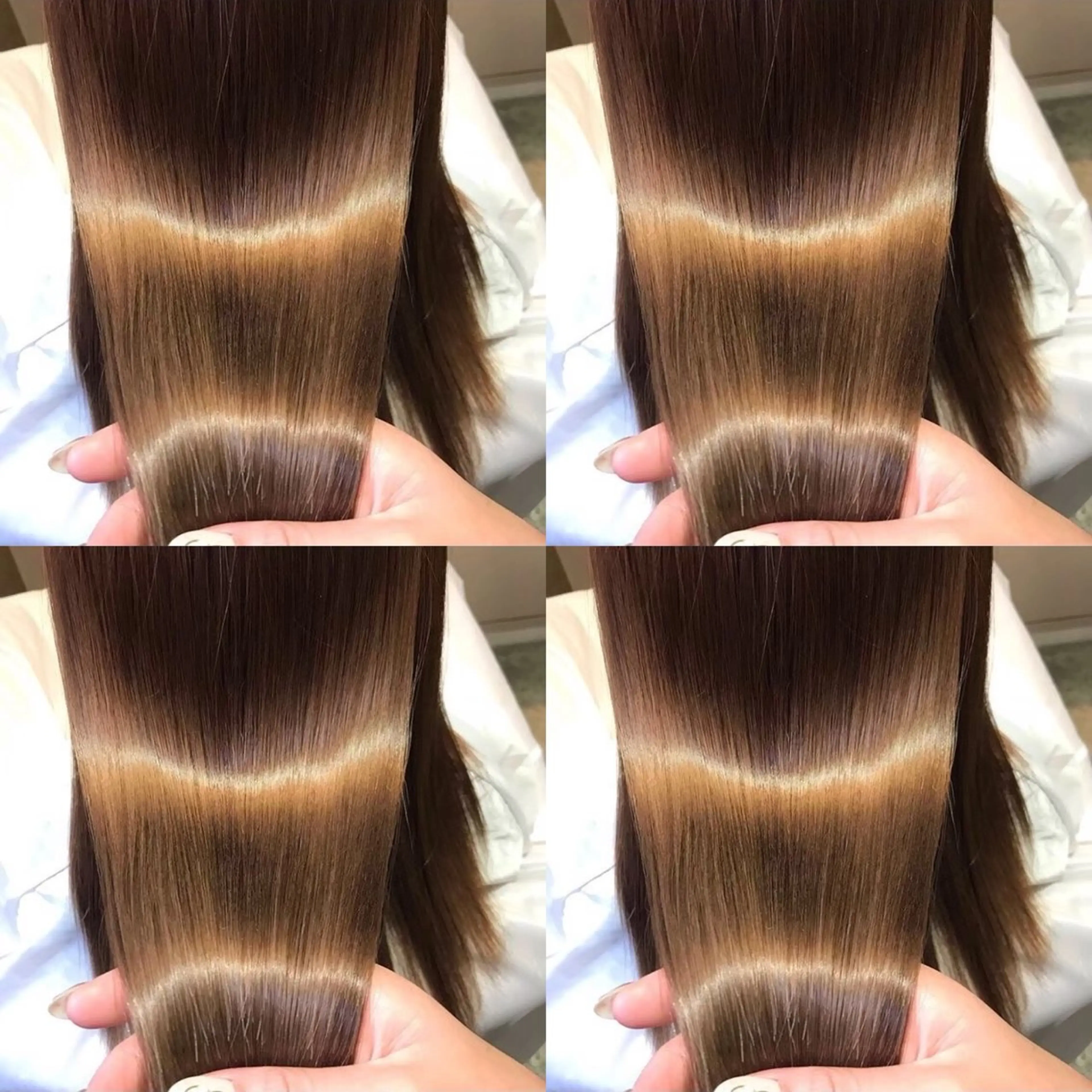 ロング カラー ベージュカラー オリーブベージュ 髪質改善 カット ヘアカラー トリートメント 韓国レイヤー ×髪質改善✨純大のヘアスタイル