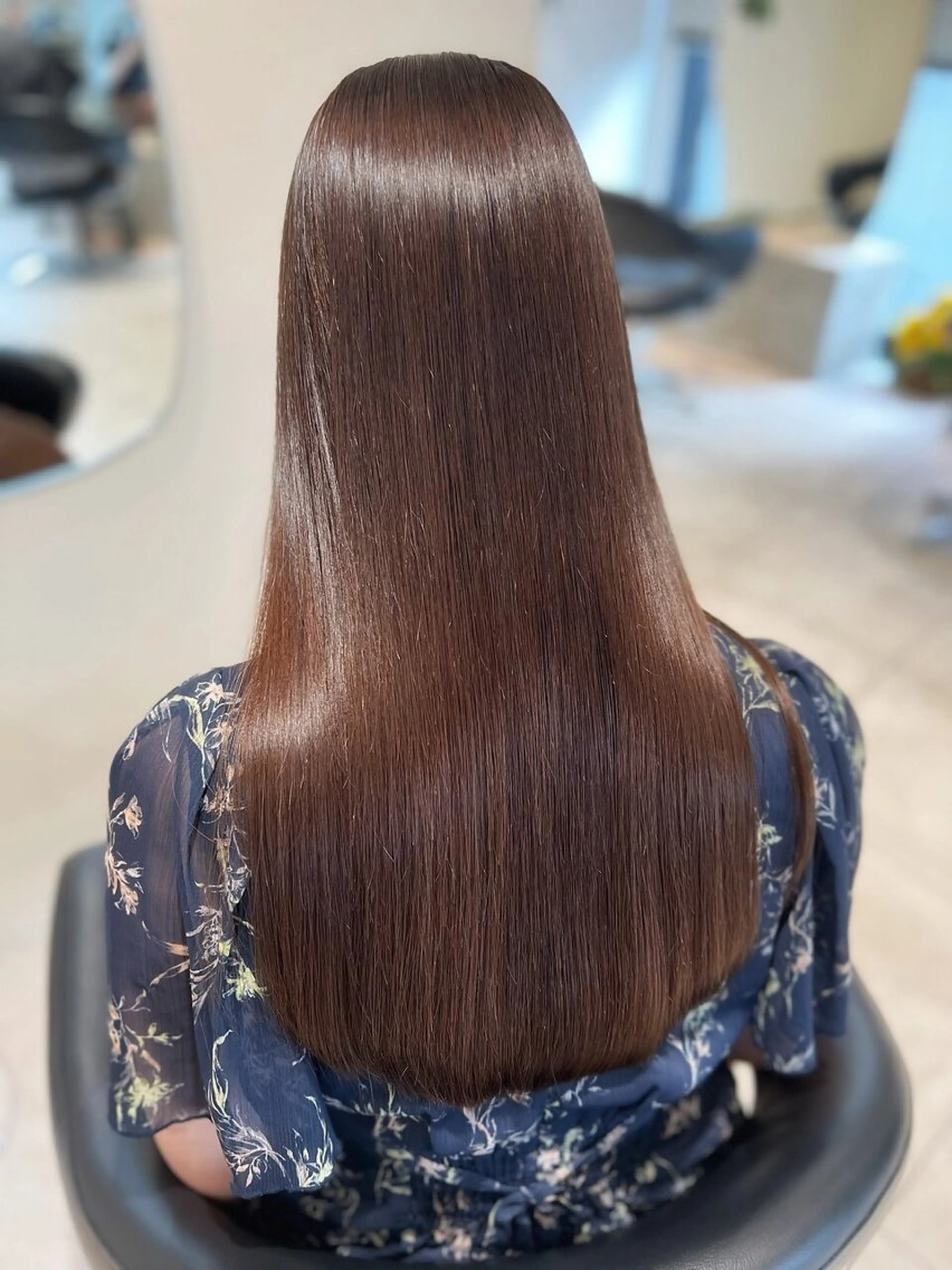 ロング 縮毛矯正 トリートメント 艶髪🫧美髪特化 関口太郎のヘアスタイル