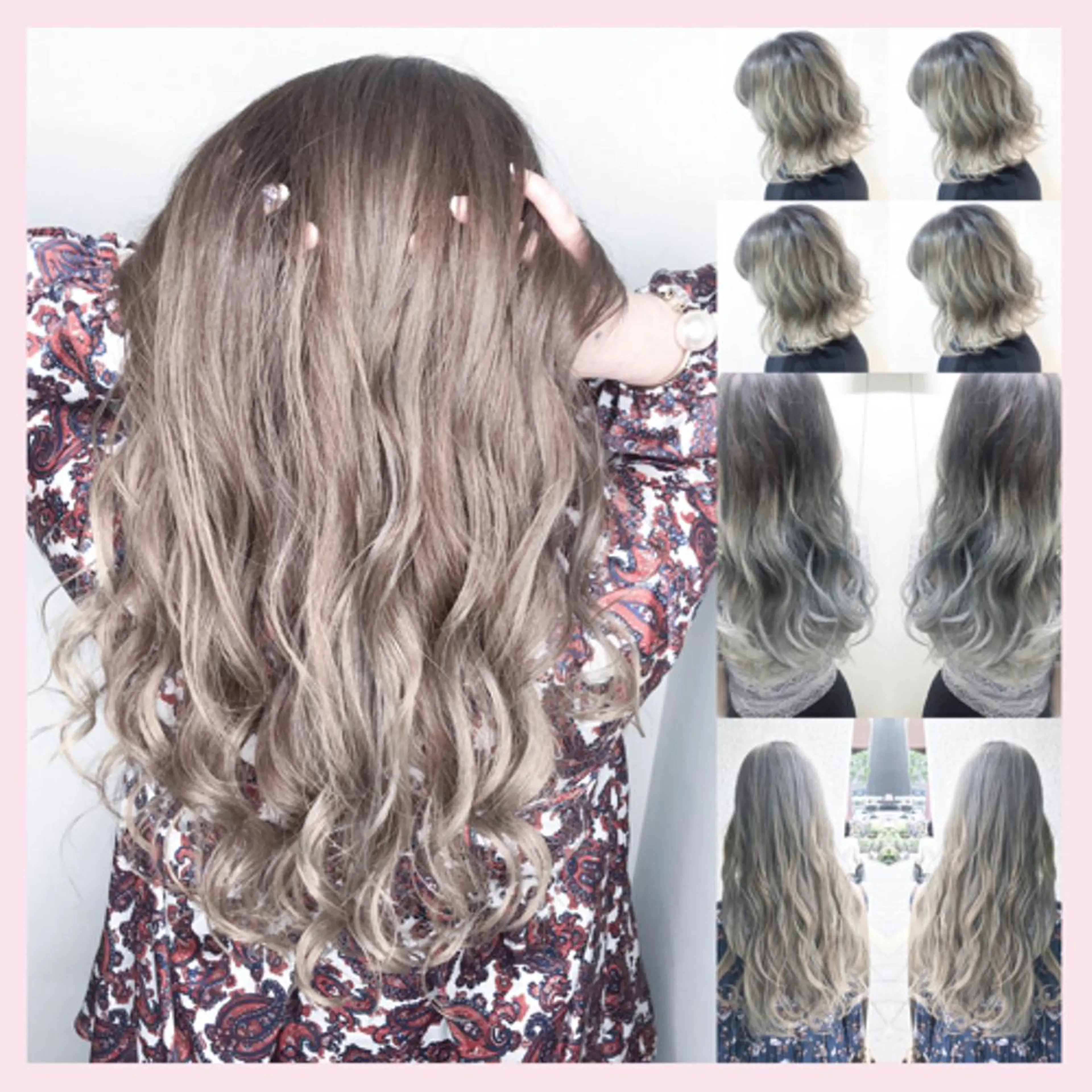 ロング カラー パーマ ヘアアレンジ 外国人風カラー 🫧代表/新宿駅近/ 限定価格🫧田辺貴裕のヘアスタイル