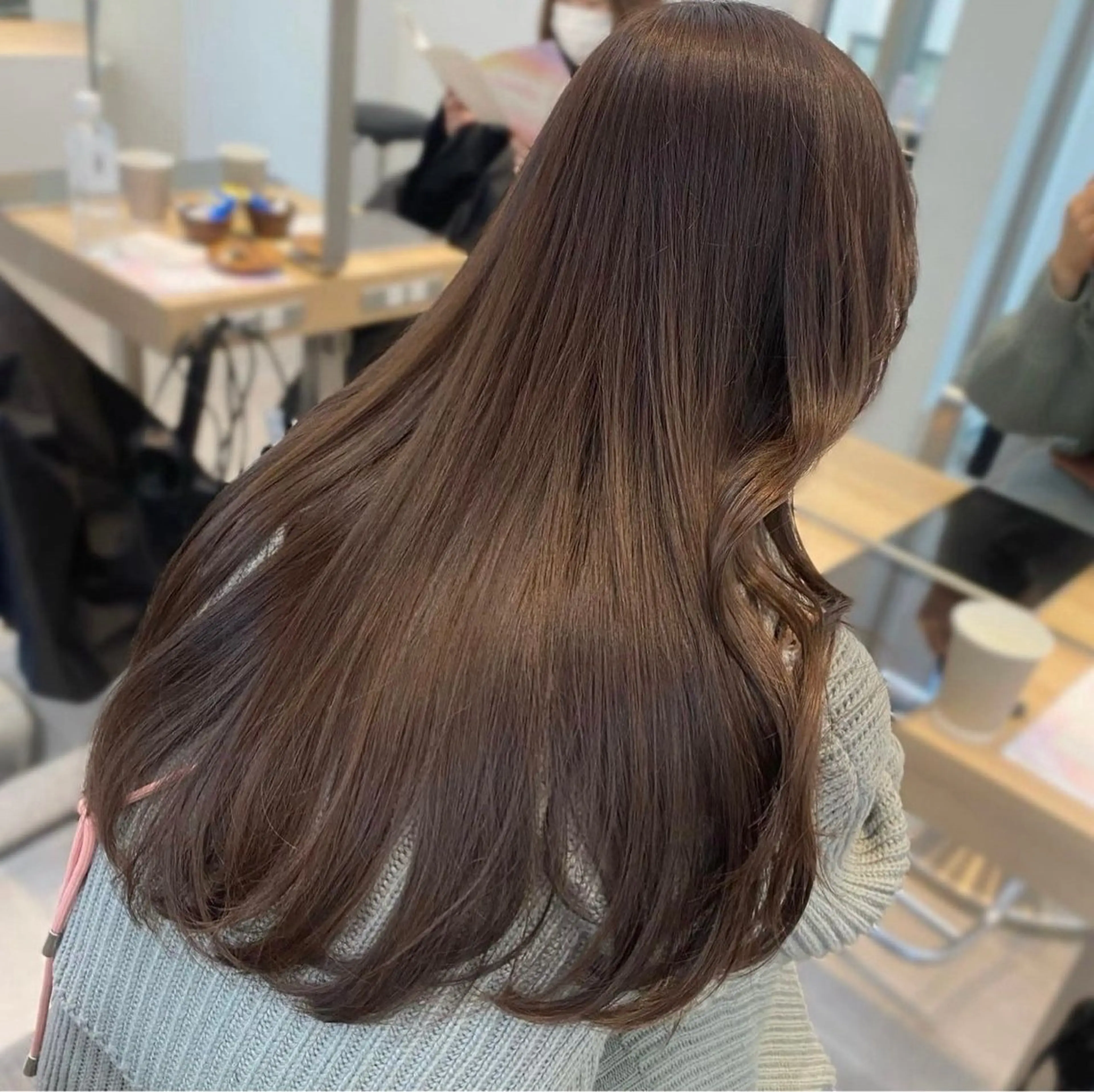 【💜女性限定💜】シングルカラー＋Aujuaトリートメントの写真